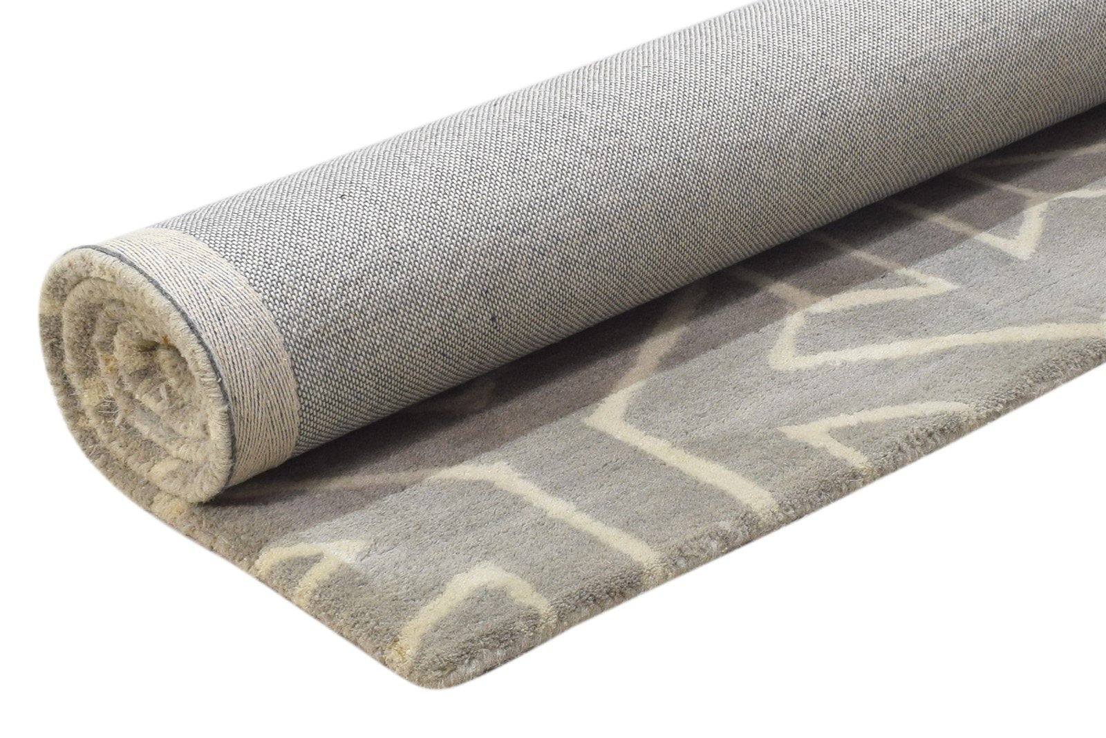 3' X 5' Rug Wool Brown Modern Hand Tufted Indian Arrow Room Size Carpet 7864305877141