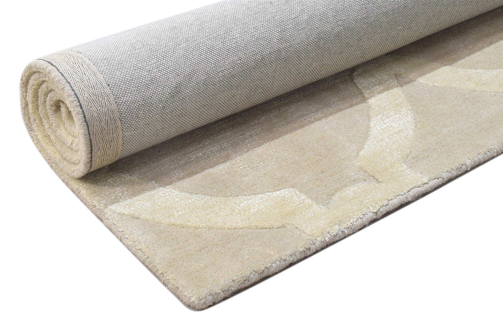 3' X 5' Rug Wool Brown Modern Hand Tufted Moroccan Trellis Room Size Carpet 7864143413397
