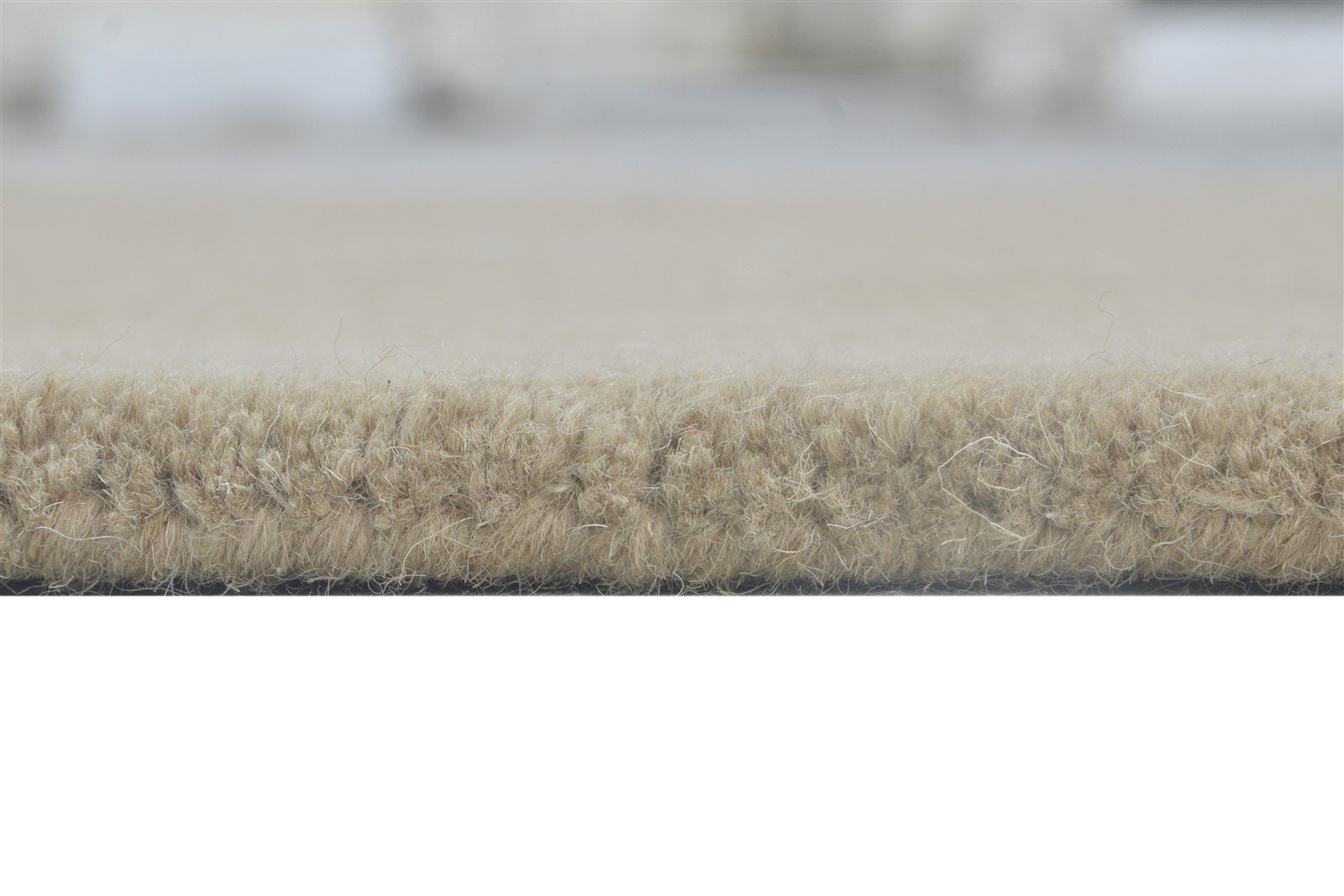 3' X 5' Rug Wool Brown Modern Hand Tufted Scandinavian Solid Room Size Carpet 7864311087253