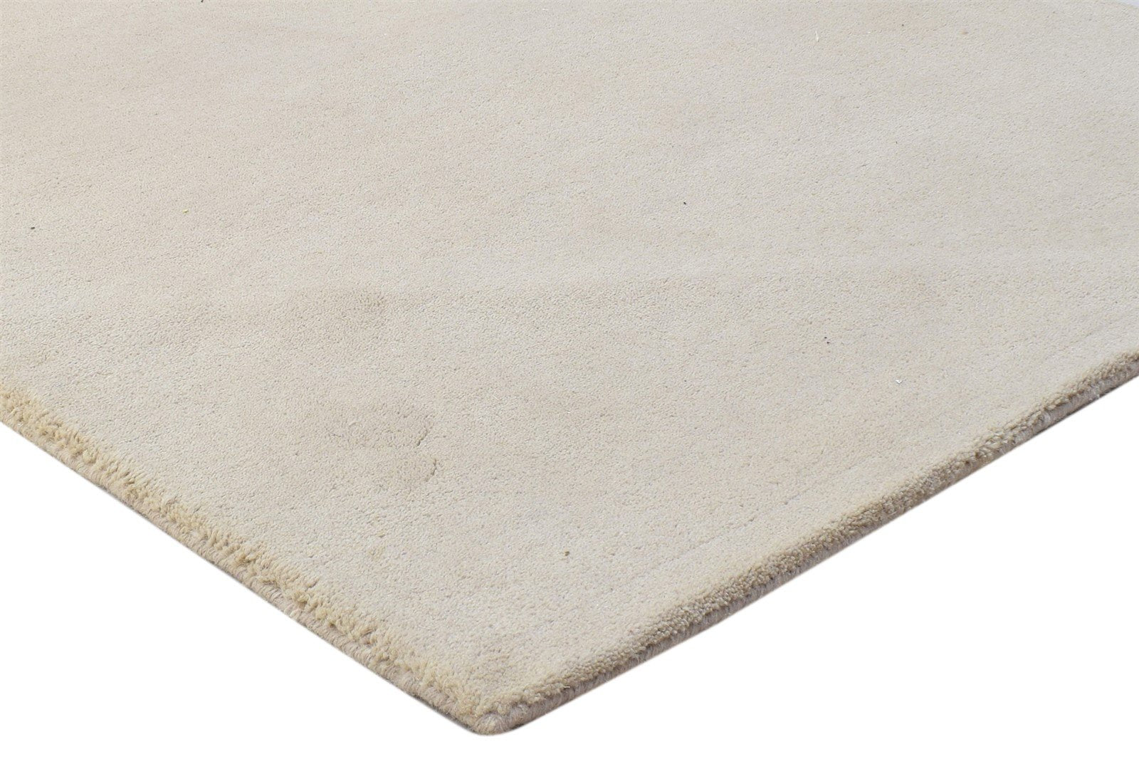 3' X 5' Rug Wool Brown Modern Hand Tufted Scandinavian Solid Room Size Carpet 7864310857877