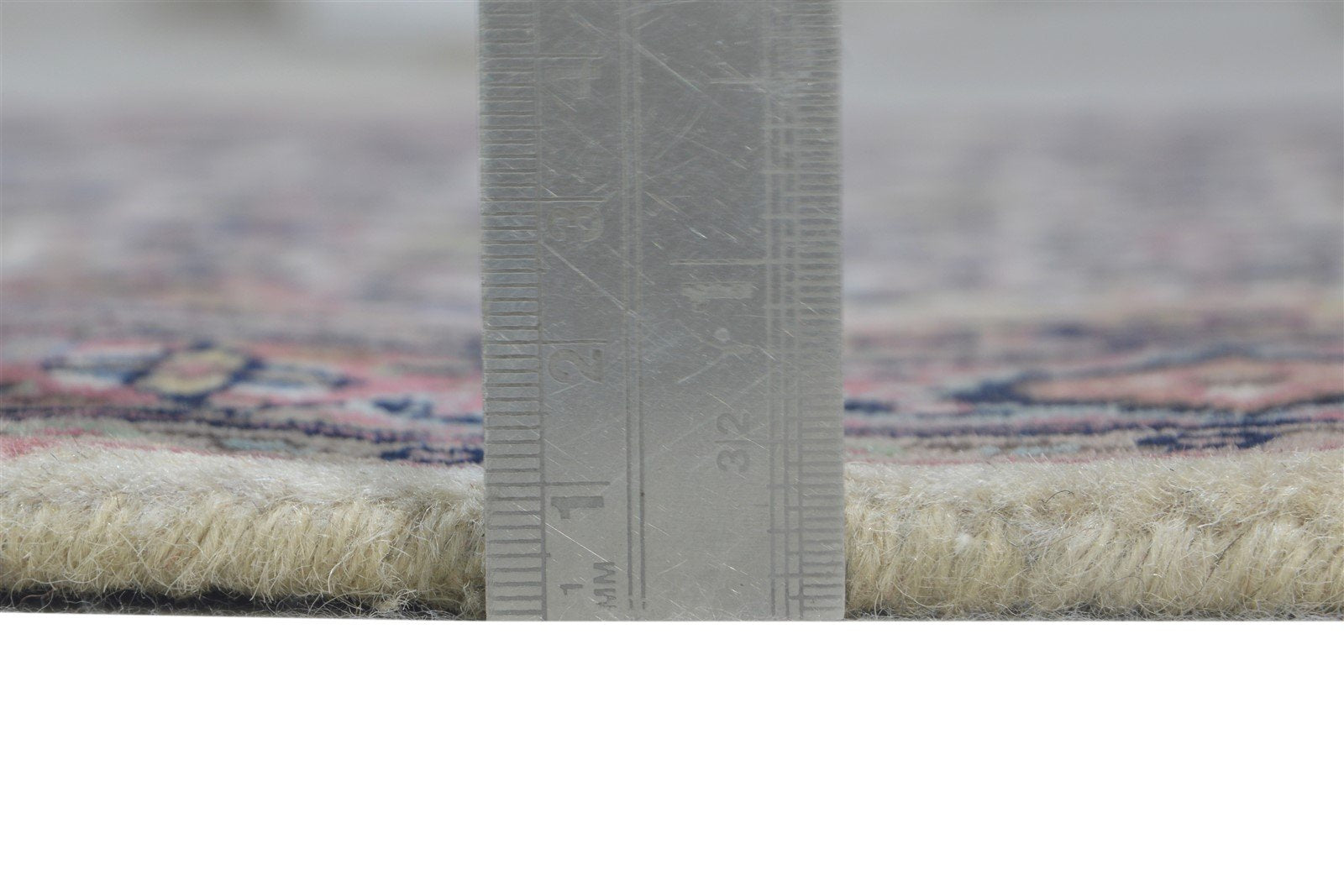 3' X 5' Rug Wool Cream Persian Hand Knotted Bijar Oriental Room Size Carpet 7864680284309