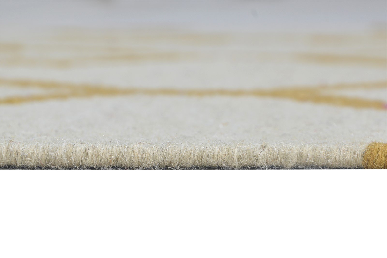 3' X 5' Rug Wool Ivory Modern Hand Woven Moroccan Trellis Room Size Carpet 7864992530581