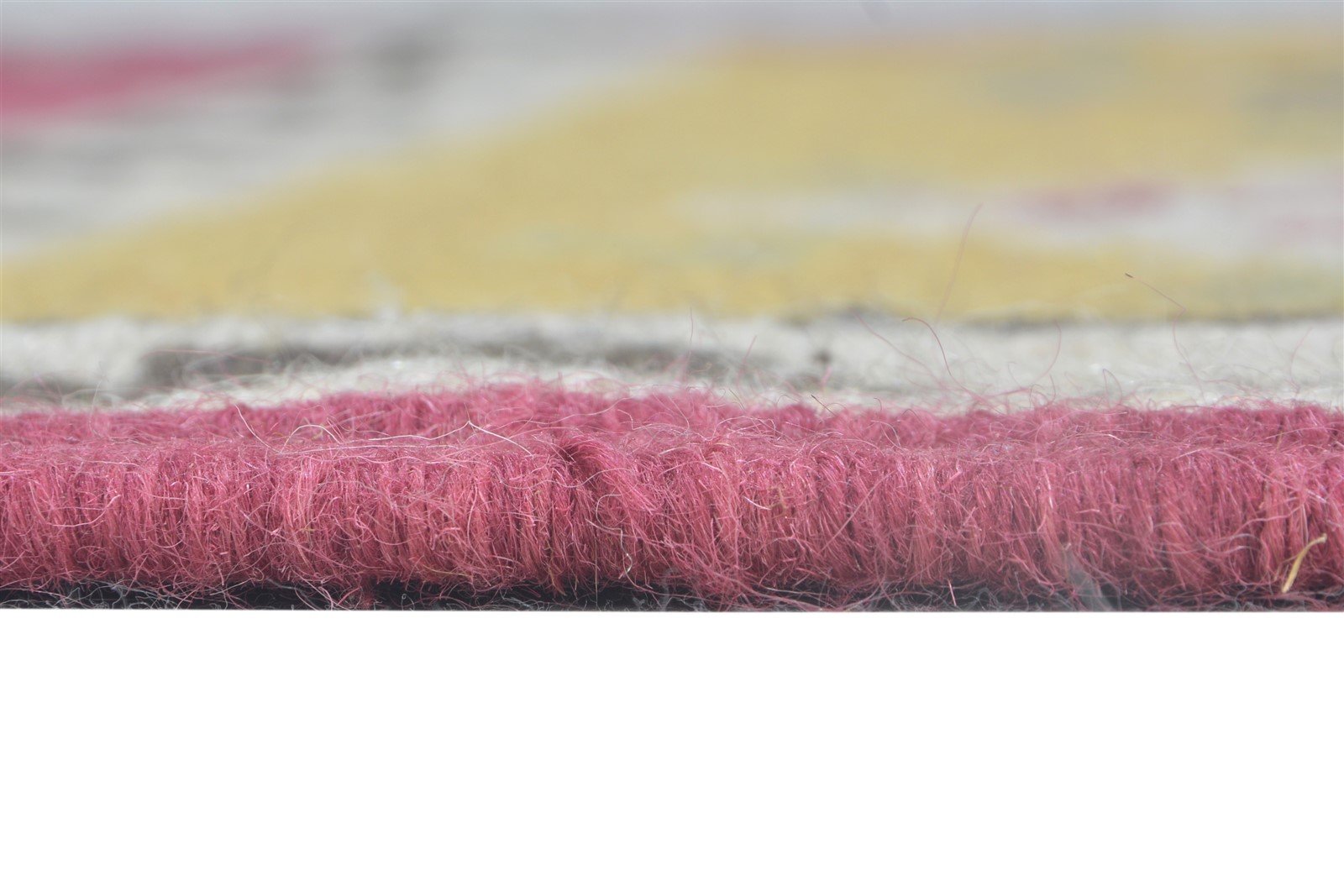 3' X 5' Rug Wool Pink Persian Dhurrie Southwestern Oriental Room Size Carpet 7864991219861