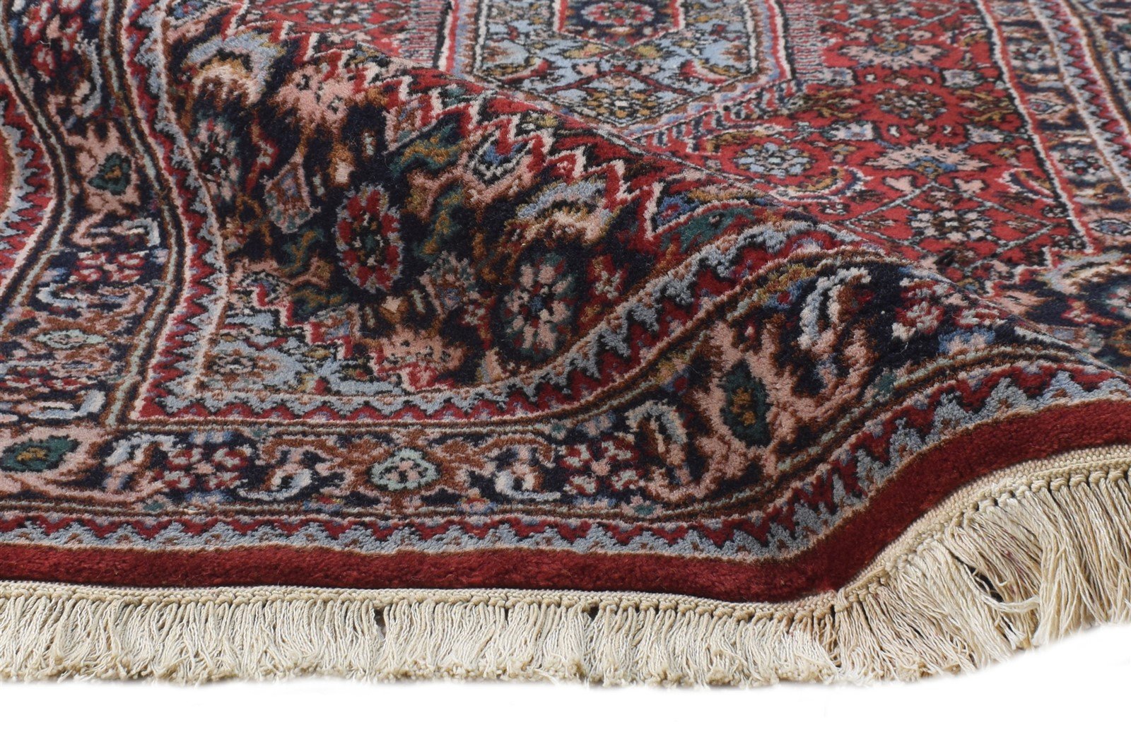 3' X 5' Rug Wool Red Persian Hand Knotted Tabriz Medallion Small Carpet 7864678219925