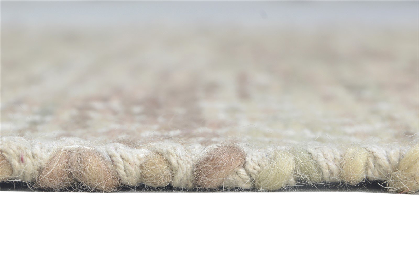 3' X 5' Rug Wool Sand Modern Hand Woven Scandinavian Diamond Small Carpet 7864931451029