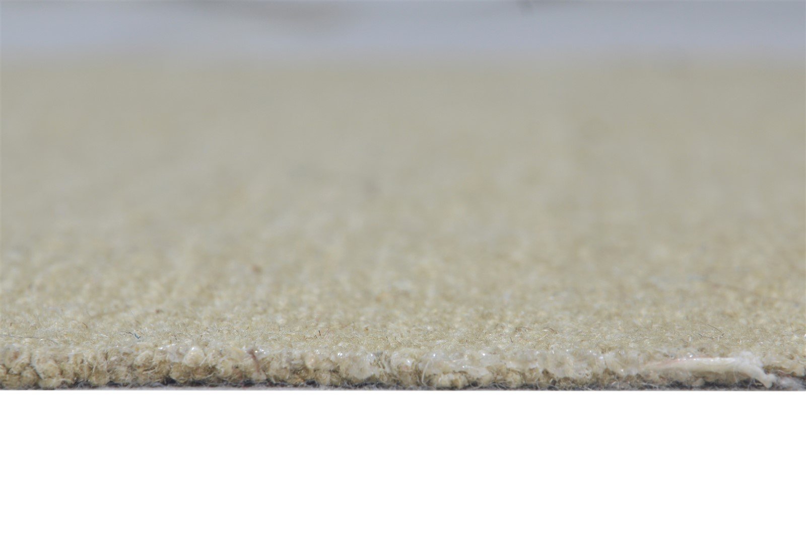3' X 6' Rug Wool Beige Modern Dhurrie Scandinavian Solid Room Size Carpet 7865168167061