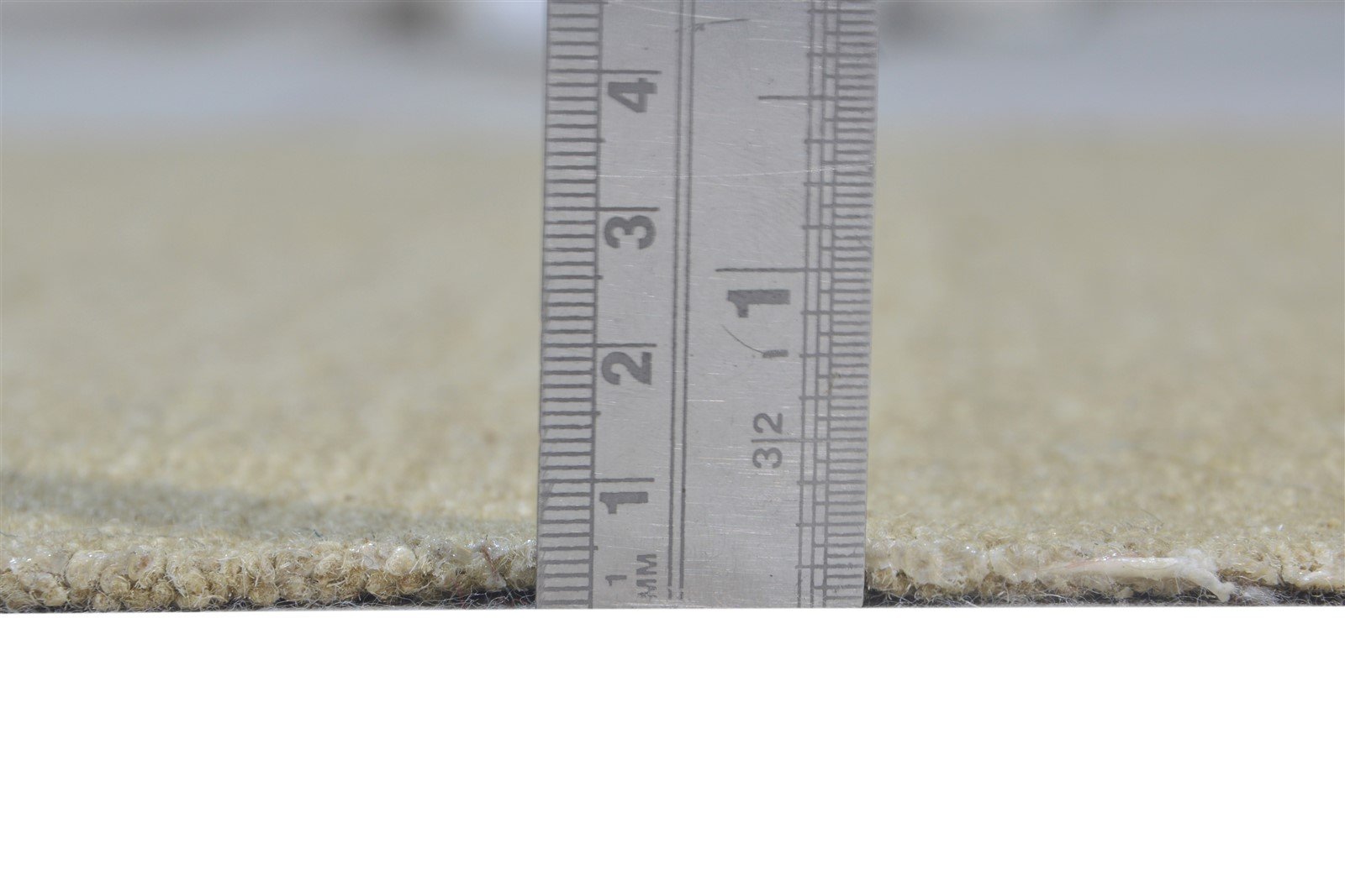 3' X 6' Rug Wool Beige Modern Dhurrie Scandinavian Solid Room Size Carpet 7865168167061