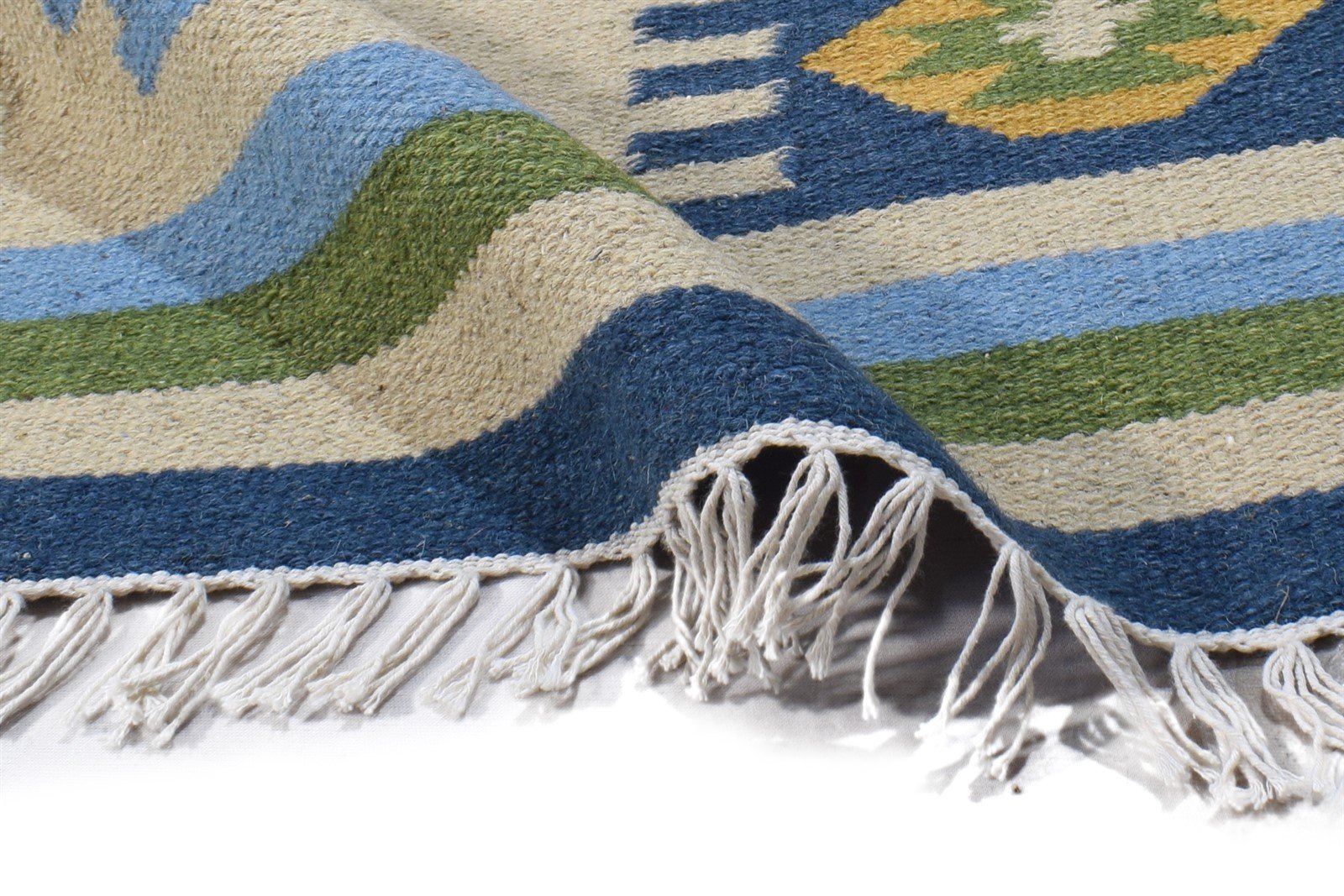 3' X 6' Rug Wool Multi Persian Dhurrie Southwestern Oriental Room Size Carpet 7864988401813