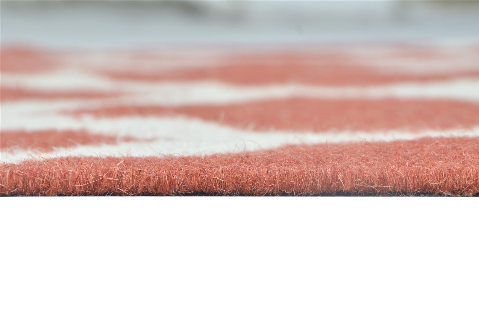 3' X 6' Rug Wool Pink Modern Dhurrie Moroccan Trellis Room Size Carpet 7864390746261