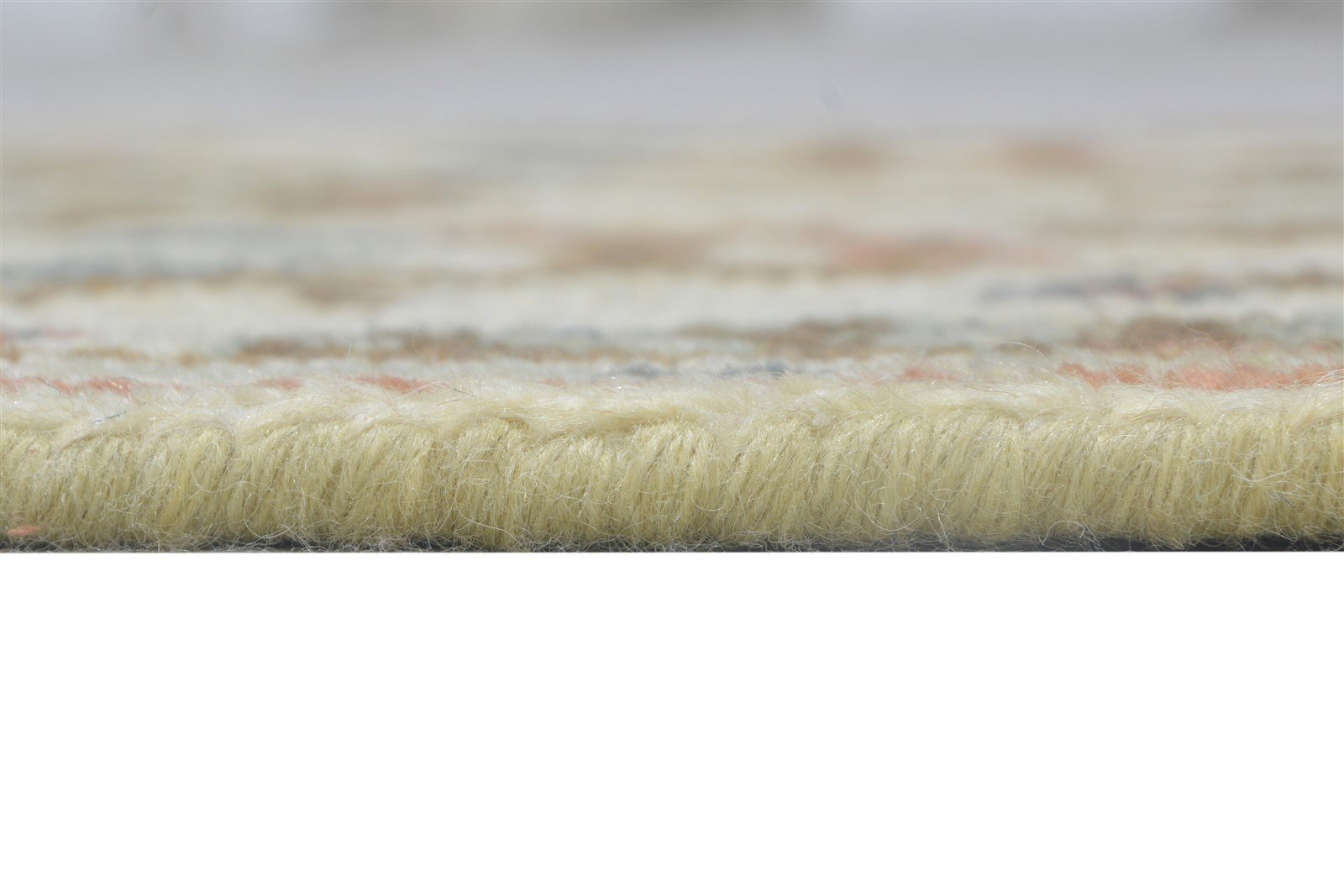 3' X 8' Rug Wool Cream Persian Hand Knotted Oushak Oriental Small Runner 7864828854421