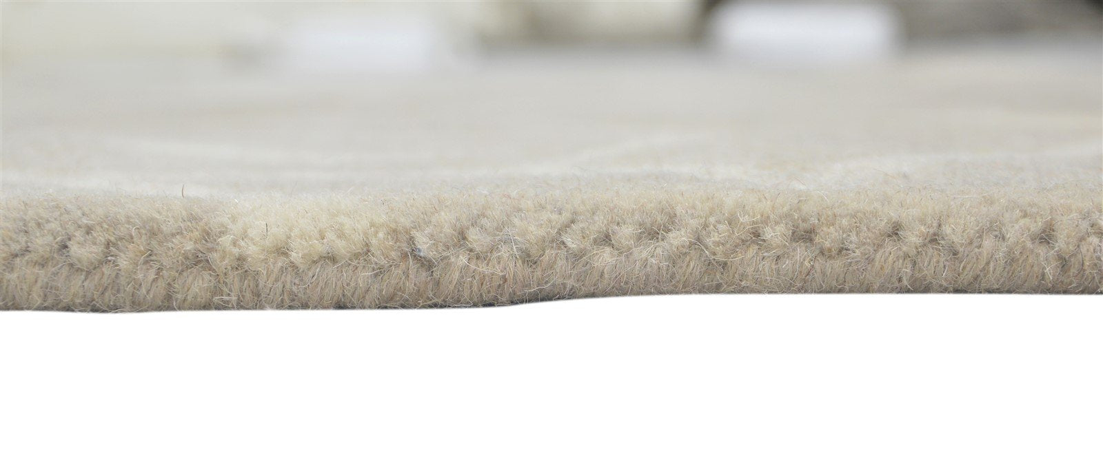4' X 6' Rug Wool Beige Modern Hand Tufted Scandinavian Arrows Room Size Carpet 7860687995029