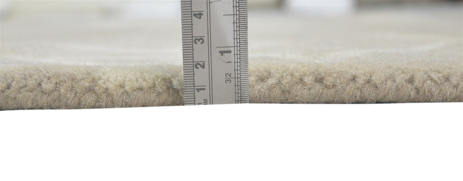 4' X 6' Rug Wool Beige Modern Hand Tufted Scandinavian Arrows Room Size Carpet 7860687995029