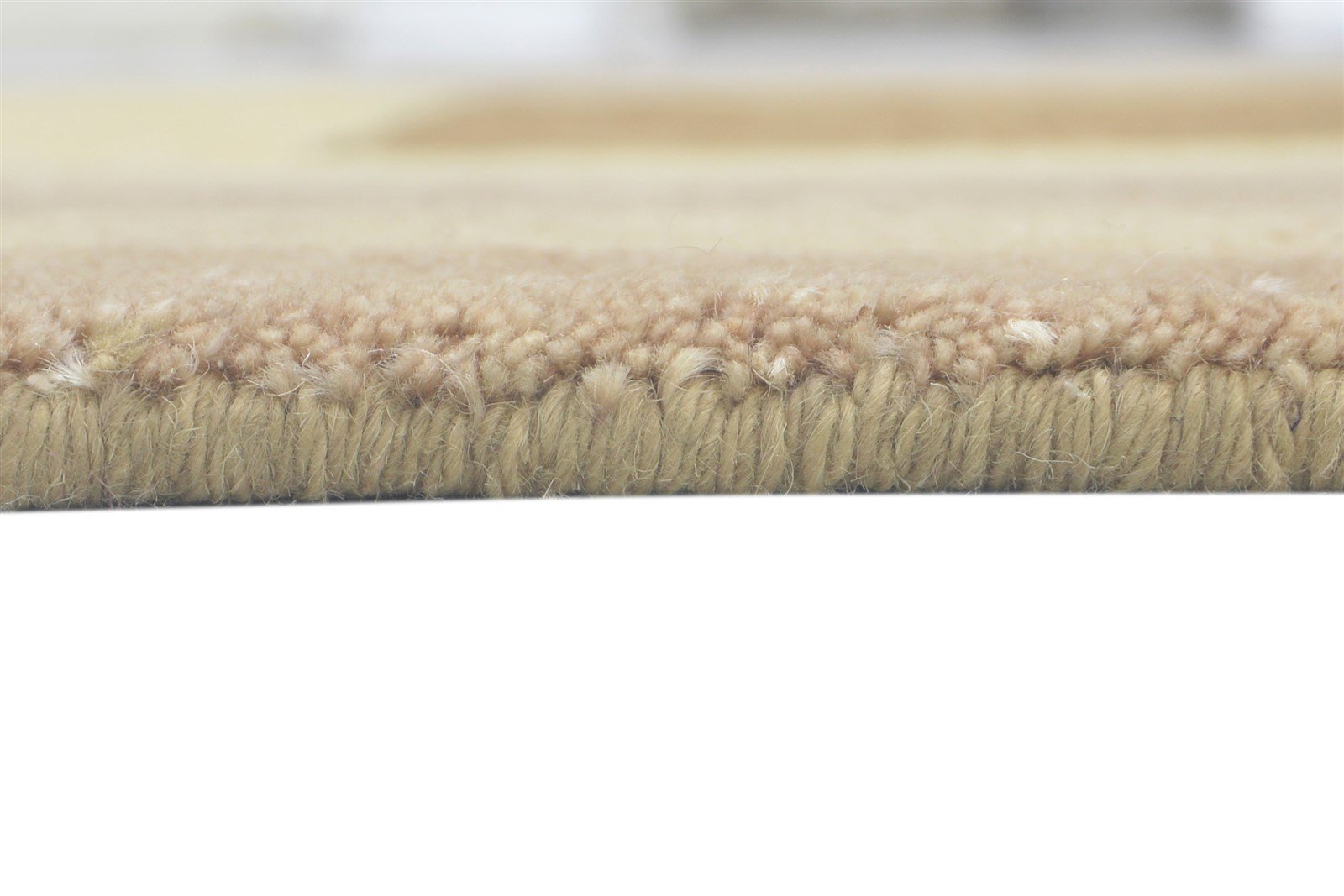 4' X 6' Rug Wool Beige Persian Hand Knotted Gabbeh Bordered Room Size Carpet 7860699889813