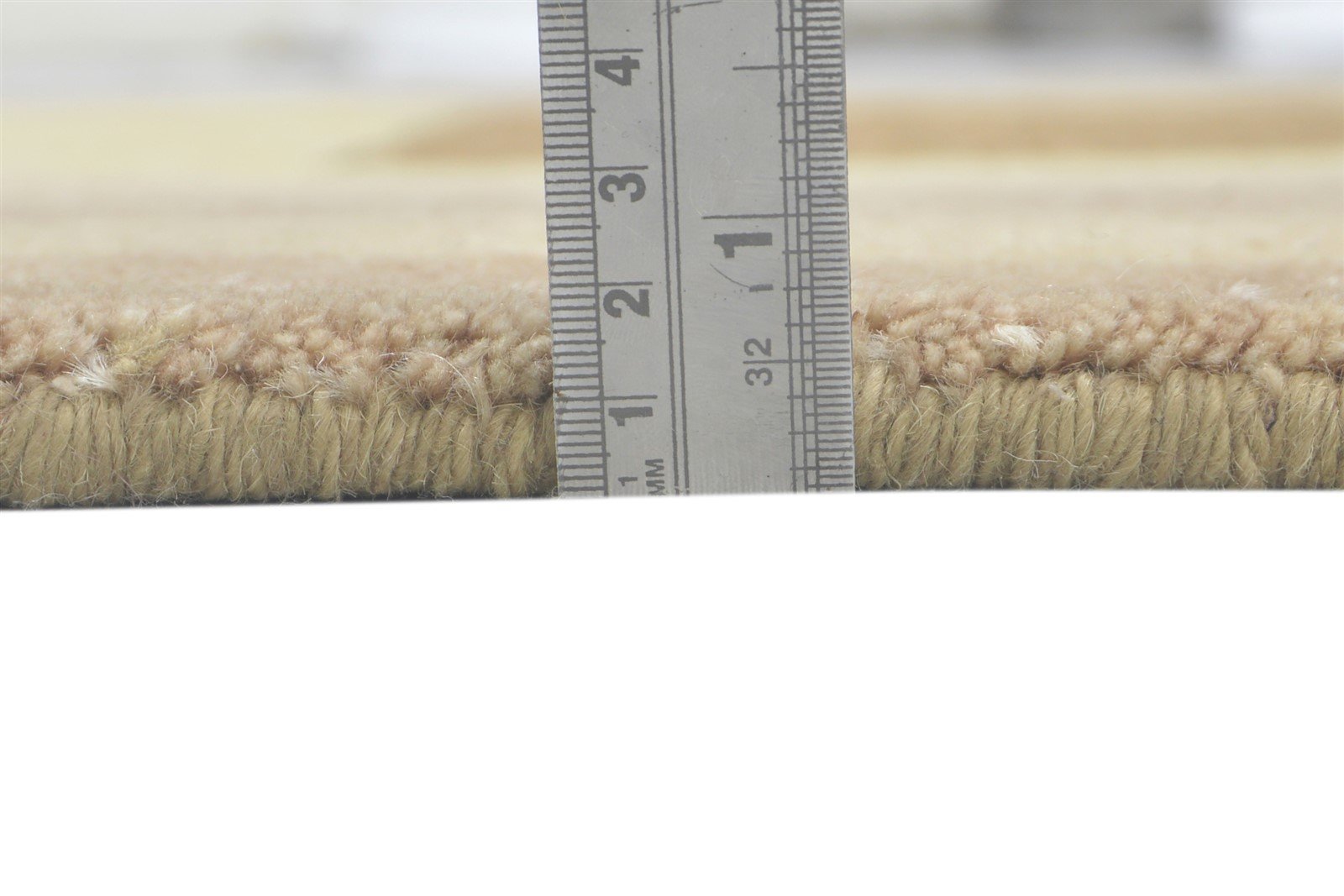 4' X 6' Rug Wool Beige Persian Hand Knotted Gabbeh Bordered Room Size Carpet 7860699889813