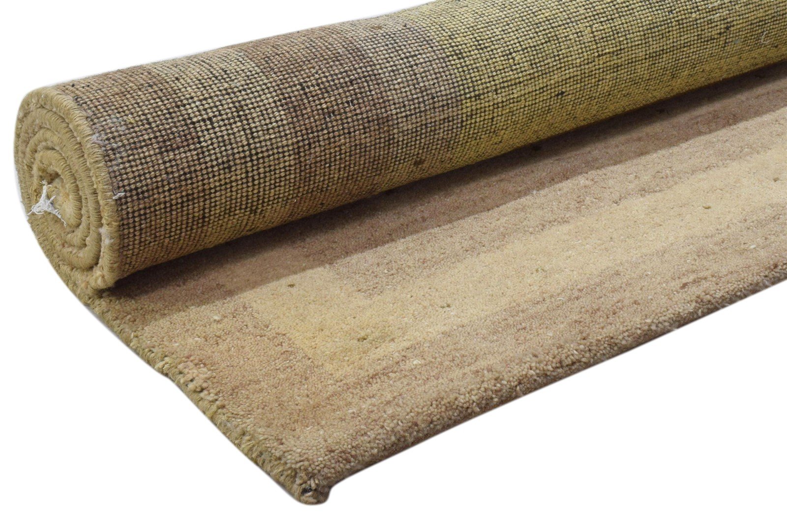 4' X 6' Rug Wool Beige Persian Hand Knotted Gabbeh Bordered Room Size Carpet 7860699889813