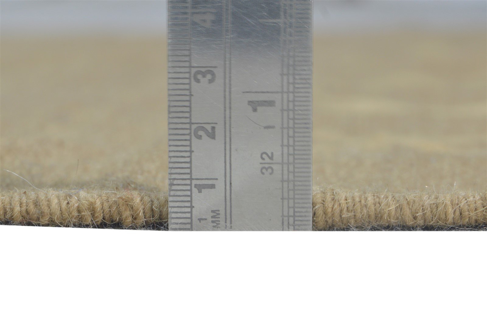 4' X 6' Rug Wool Brown Modern Dhurrie Scandinavian Nordic Room Size Carpet 7865142804629