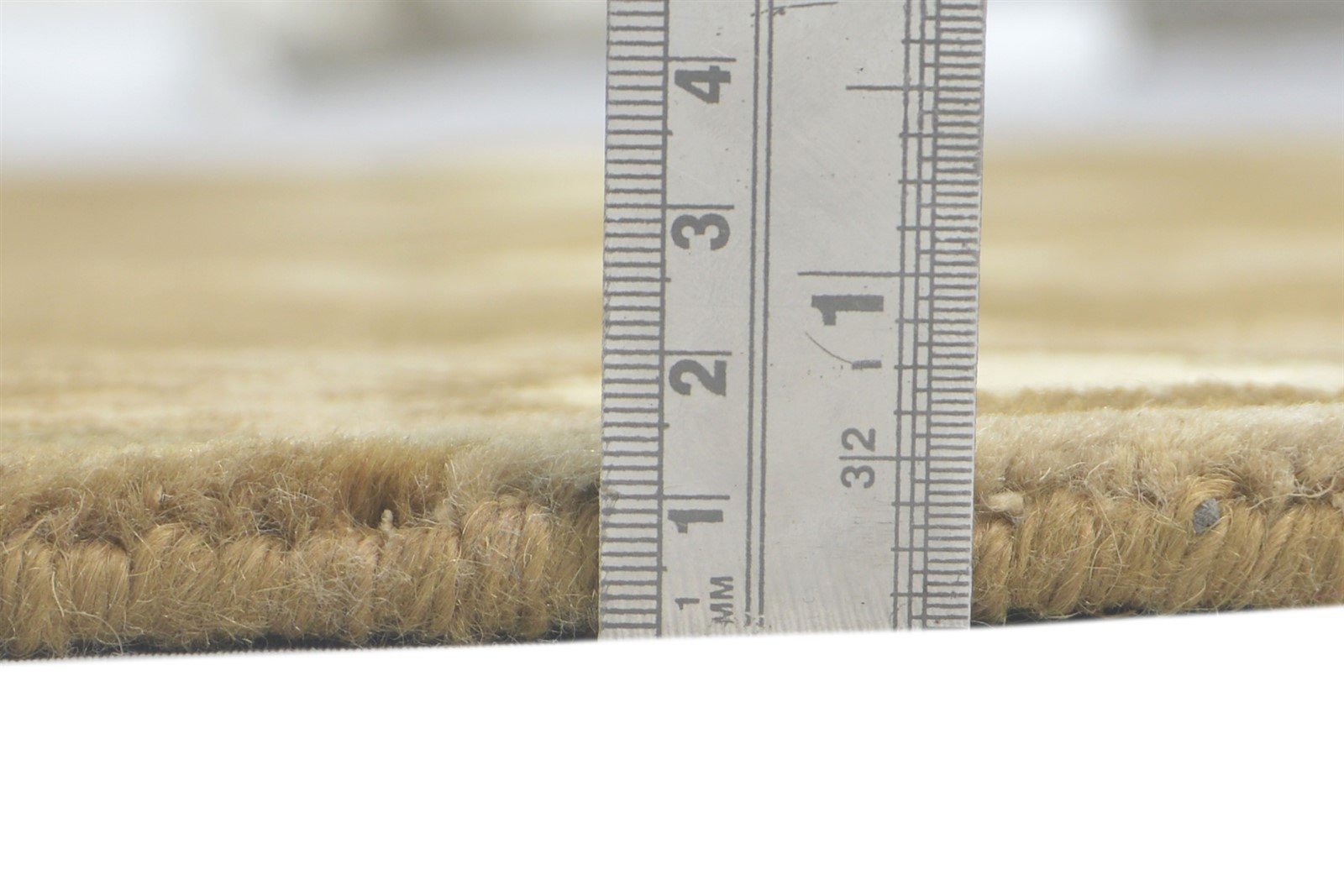 4' X 6' Rug Wool Brown Modern Hand Knotted Indian Circles Room Size Carpet 7860693336213