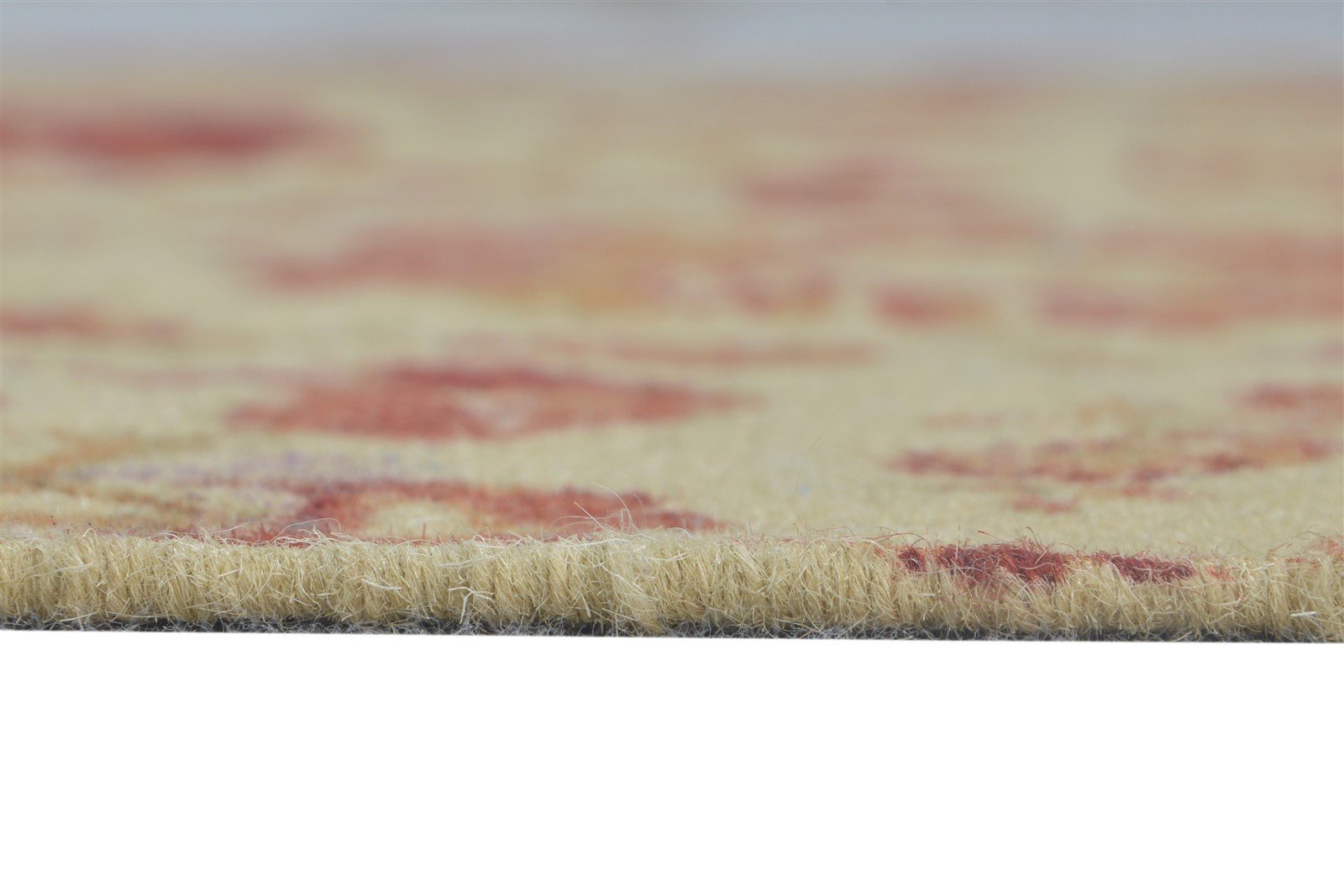 4' X 6' Rug Wool Brown Transitional Dhurrie Agra Modern Room Size Carpet 7865169870997