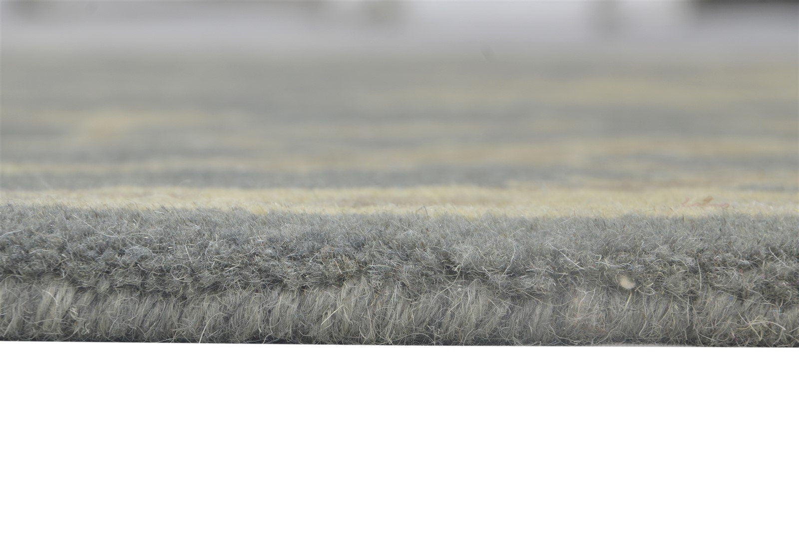 4' X 6' Rug Wool Dark Grey Persian Hand Tufted Oushak Oriental Room Size Carpet 7864306401429