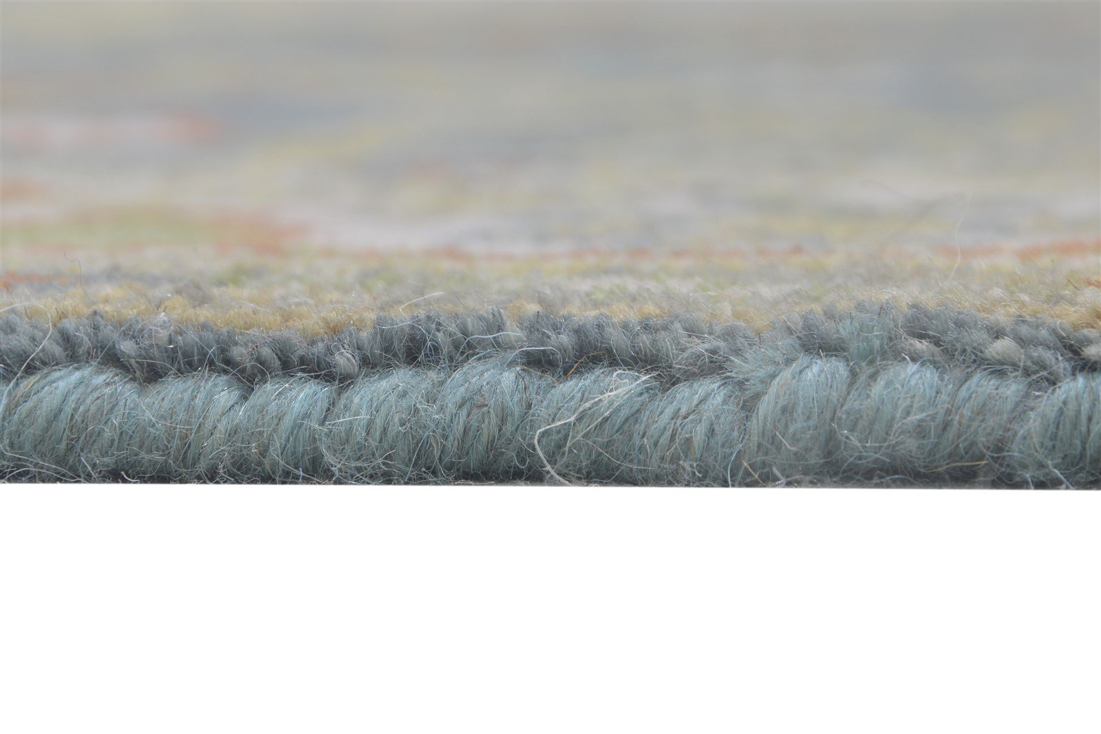 4' X 6' Rug Wool Dark Grey Persien Hand Knotted Oushak Oriental Room Size Carpet 7864328552597