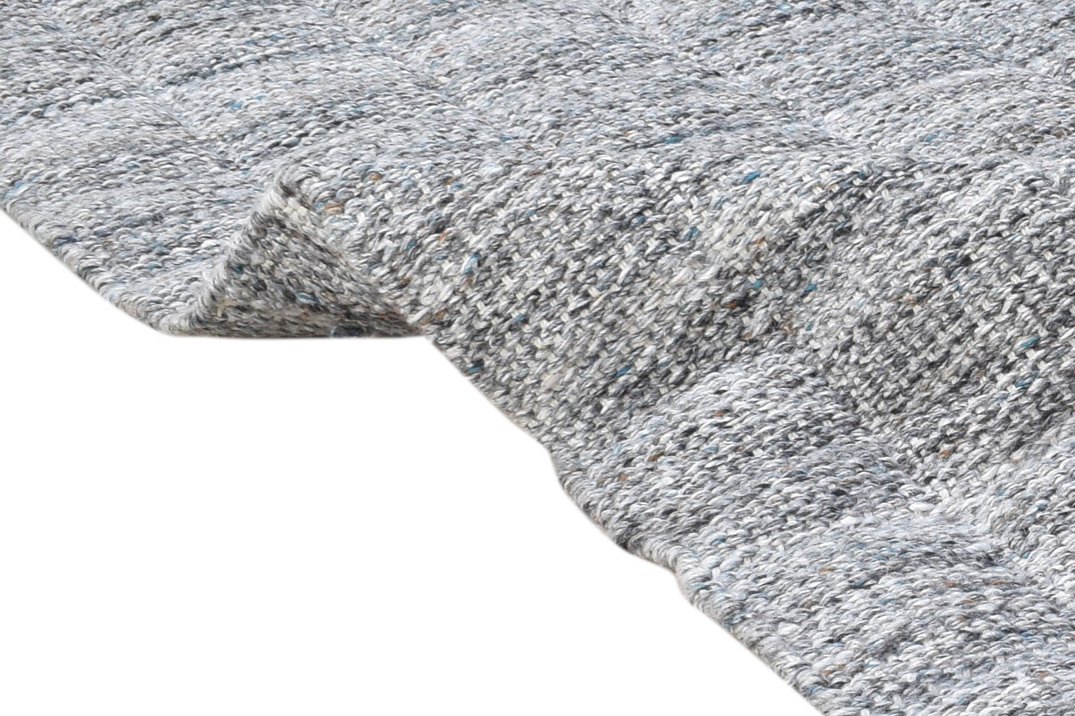 4' X 6' Rug Wool Grey Modern Dhurrie French Geometric Room Size Carpet 7864989188245