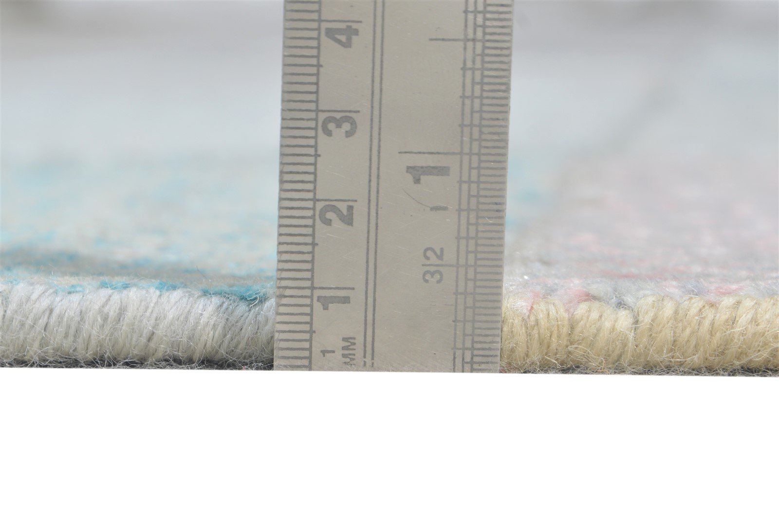 4' X 6' Rug Wool Grey Modern Hand Knotted Agra Grass Trellis Room Size Carpet 7864592171157
