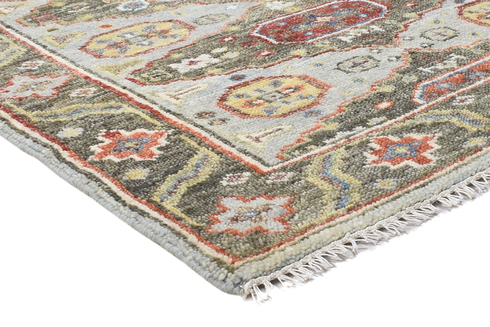 4' X 6' Rug Wool Grey Persian Hand Knotted Kazak Oriental Room Size Carpet 7864326783125