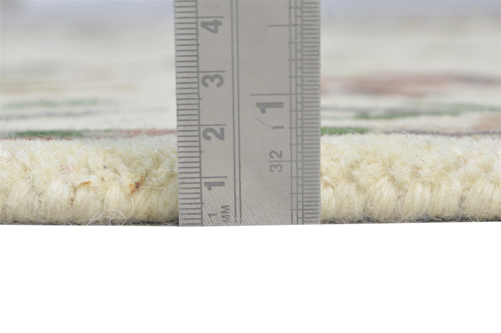4' X 6' Rug Wool Ivory Modern Hand Tufted French Floral Room Size Carpet 7864994988181