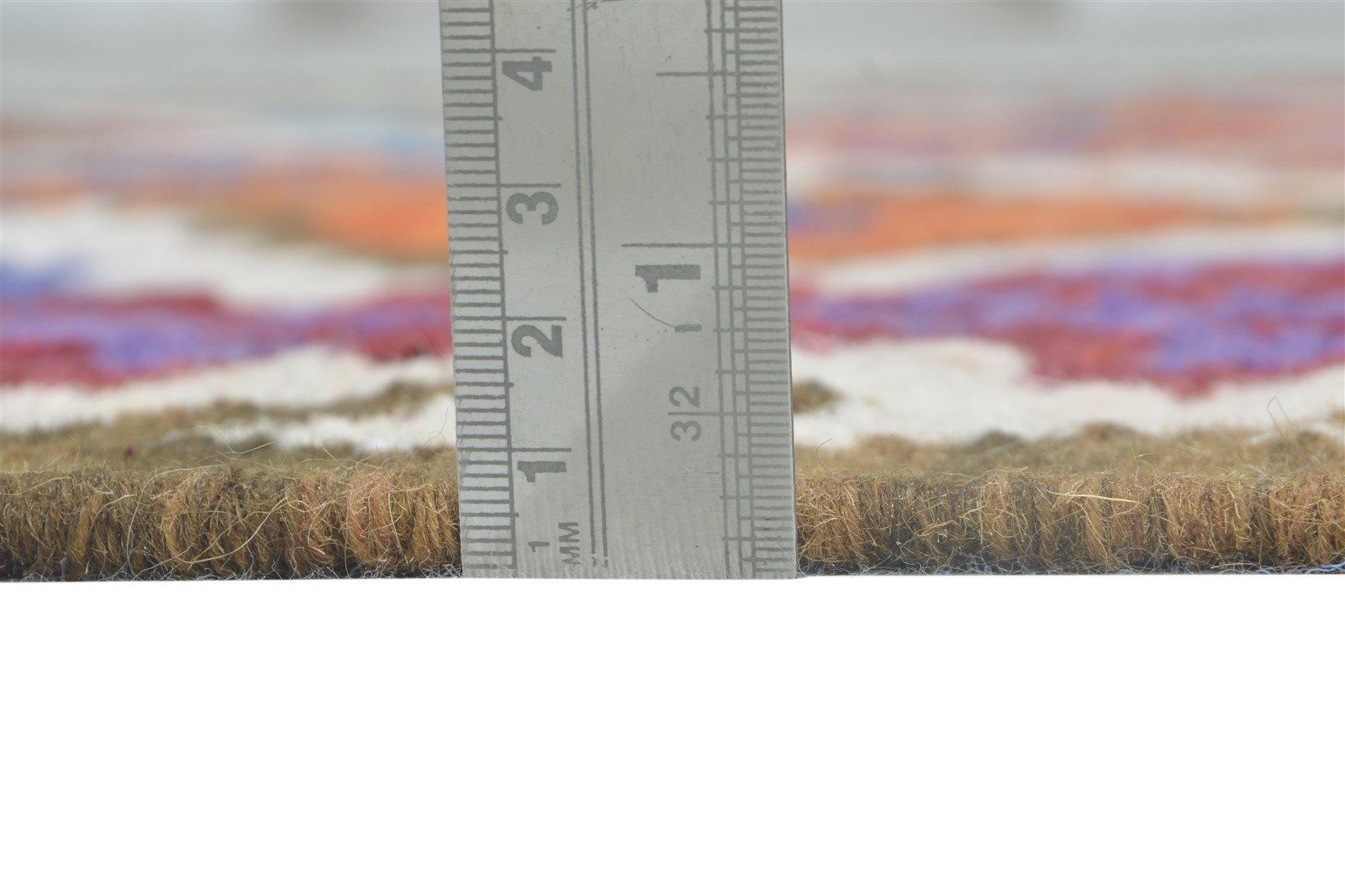 4' X 6' Rug Wool Ivory Southwestern Dhurrie American Tribal Room Size Carpet 7865000853653