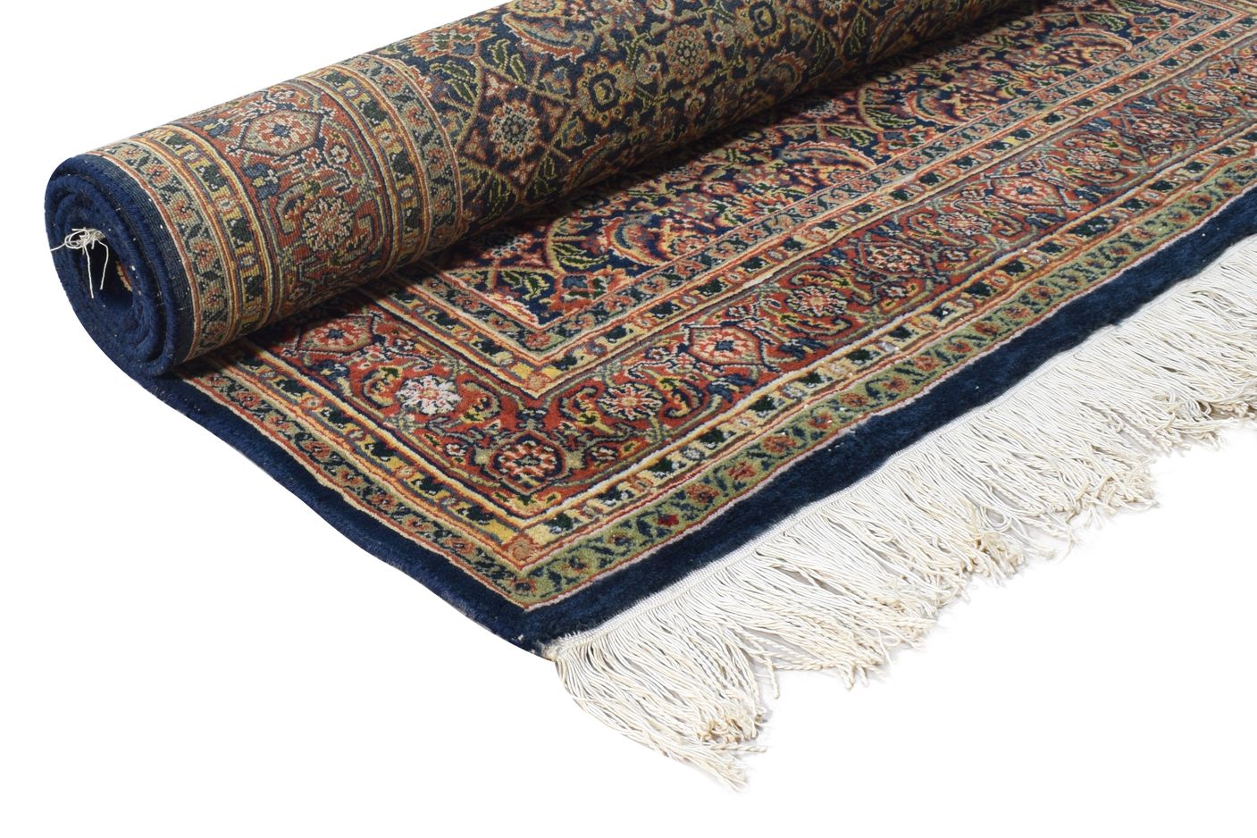 4' X 6' Rug Wool Navy Blue Persian Hand Knotted Bijar Oriental Room Size Carpet 7864666849429