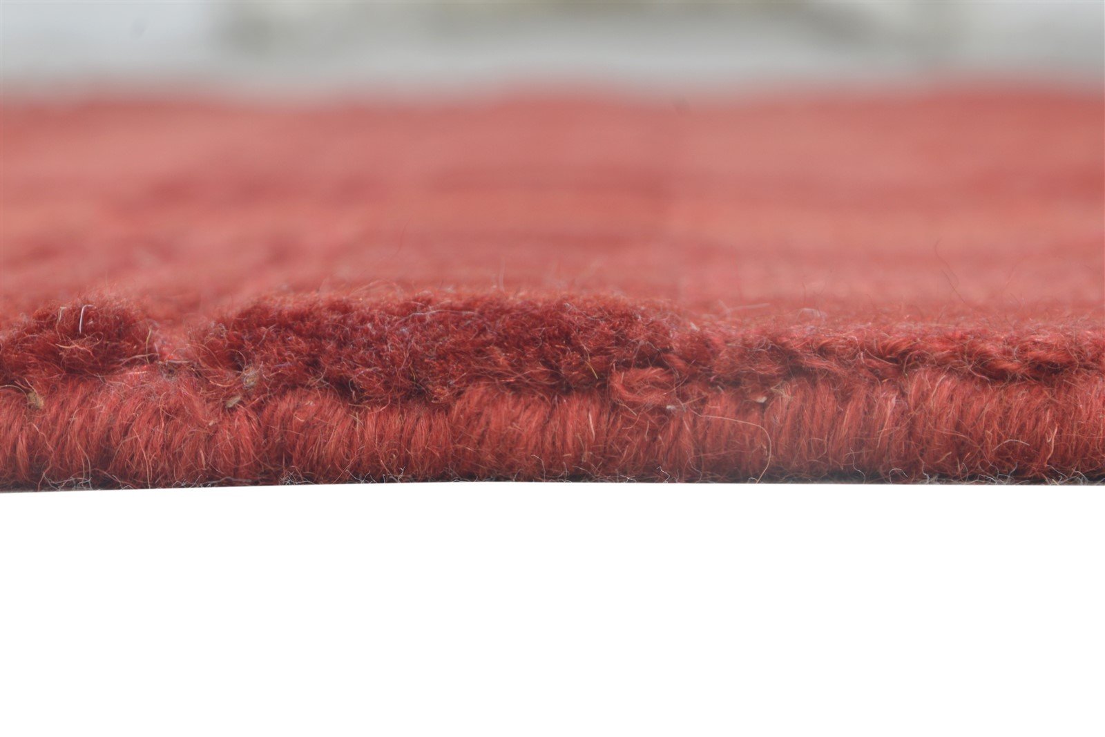4' X 6' Rug Wool Red Modern Handloom Scandinavian Plaids Room Size Carpet 7864874729621