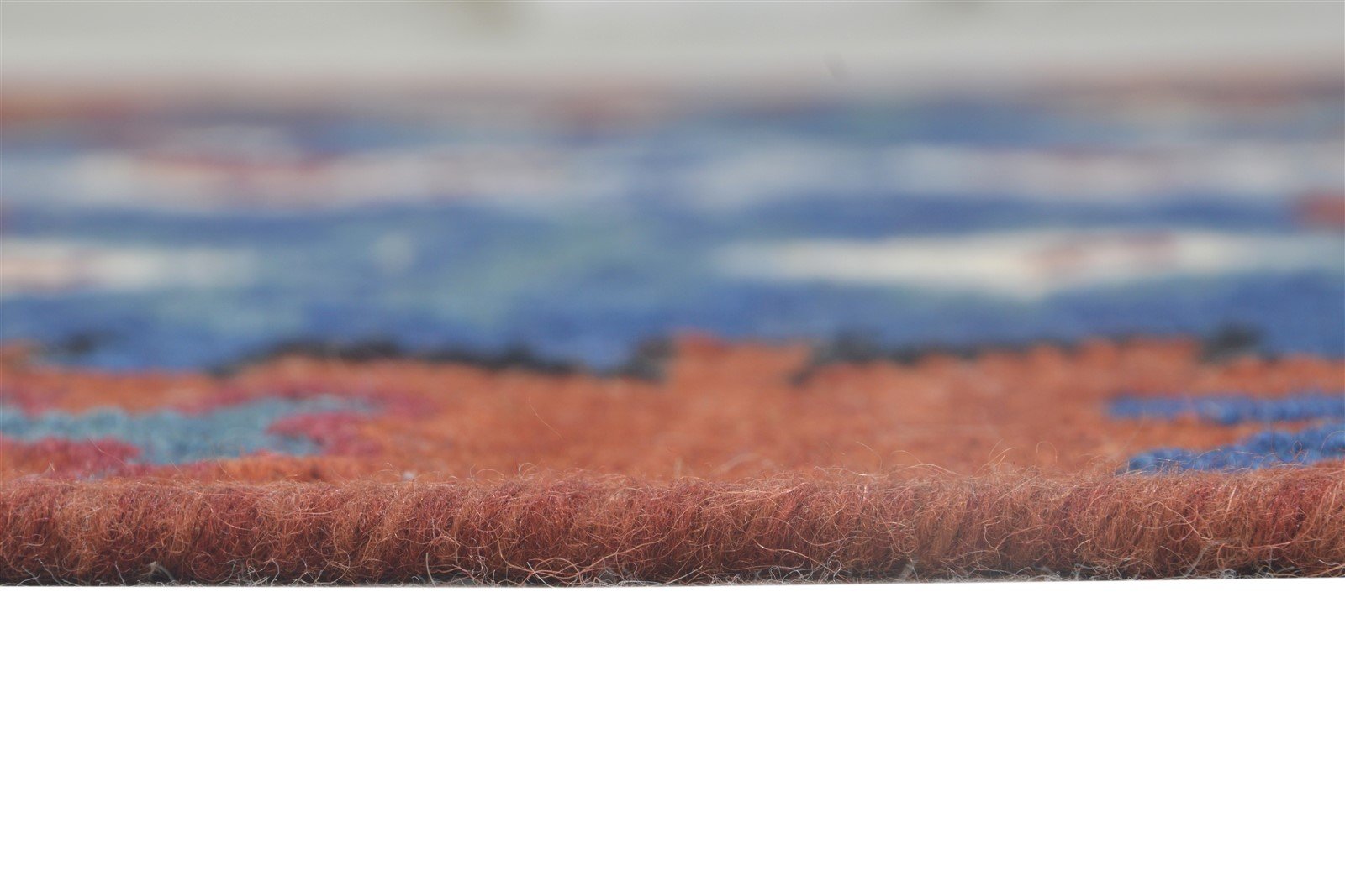 4' X 6' Rug Wool Red Southwestern Dhurrie American Tribal Room Size Carpet 7865002721429