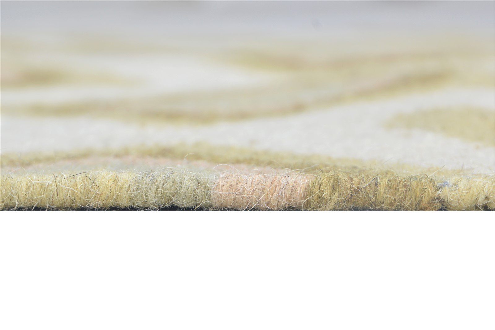 4' X 6' Rug Wool Sand Modern Dhurrie Scandinavian Diamond Room Size Carpet 7864393433237