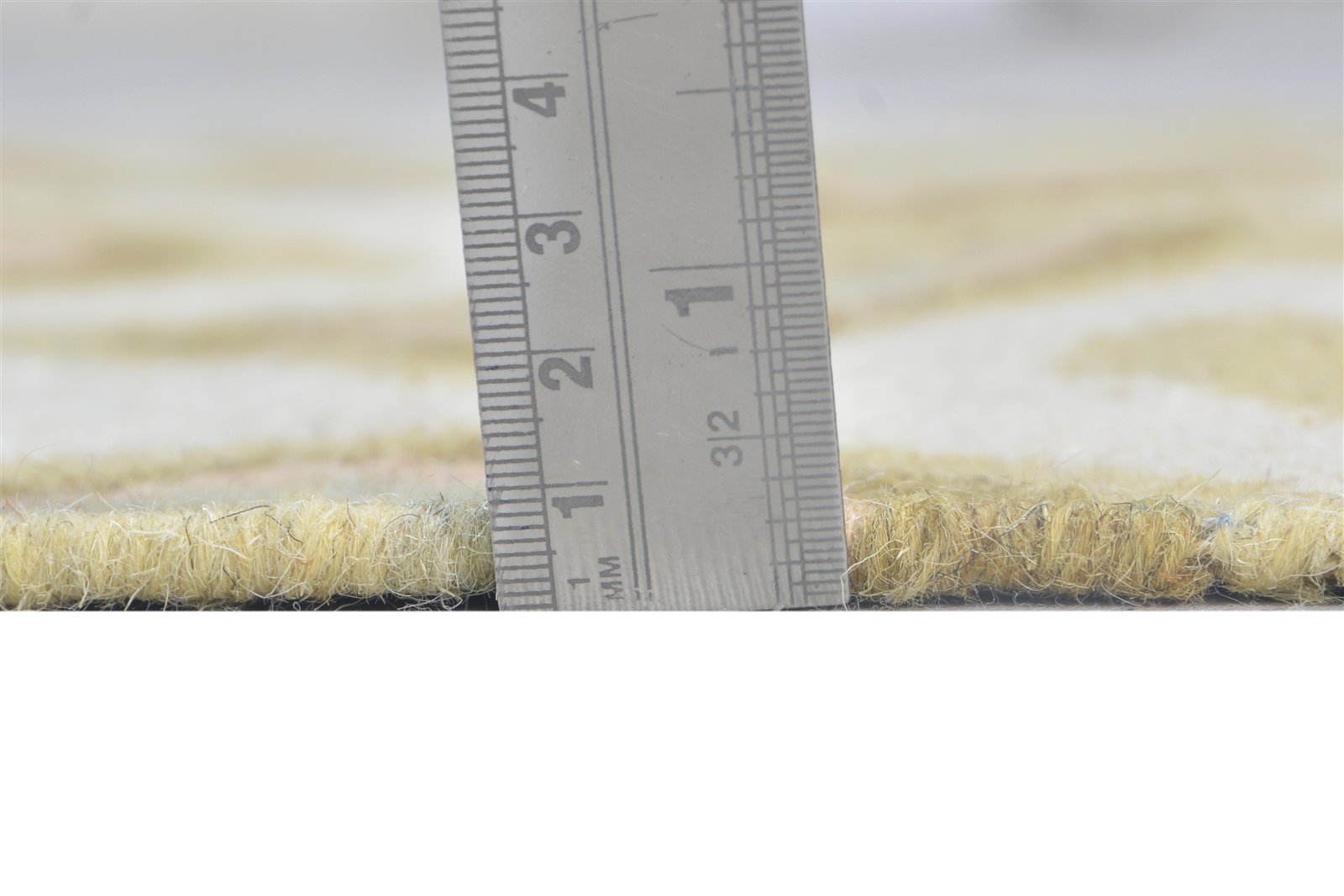 4' X 6' Rug Wool Sand Modern Dhurrie Scandinavian Diamond Room Size Carpet 7864393433237