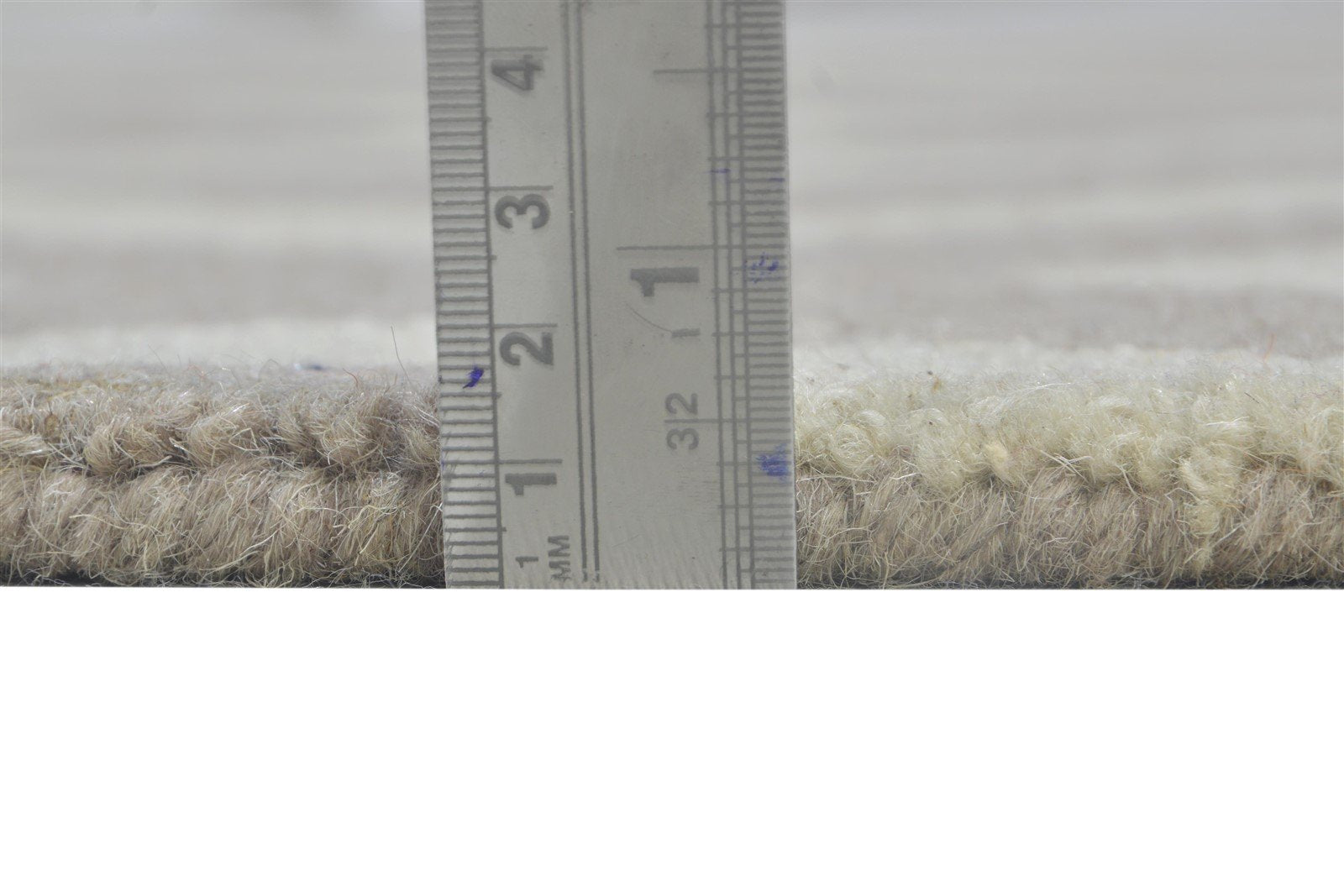 4' X 6' Rug Wool Sand Modern Hand Tufted Scandinavian Geometric Room Size Carpet 7864296276117