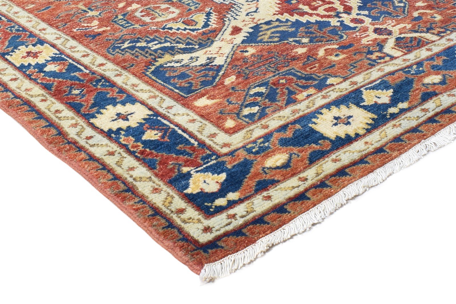 4' X 8' Rug Wool Red Persian Hand Knotted Kazak Oriental Room Size Runner 7864998035605