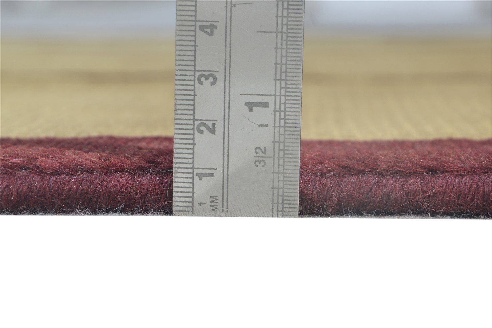 4X6 Rug Wool Brown Modern Hand Knotted Scandinavian Abstract Room Size Carpet 7865108725909