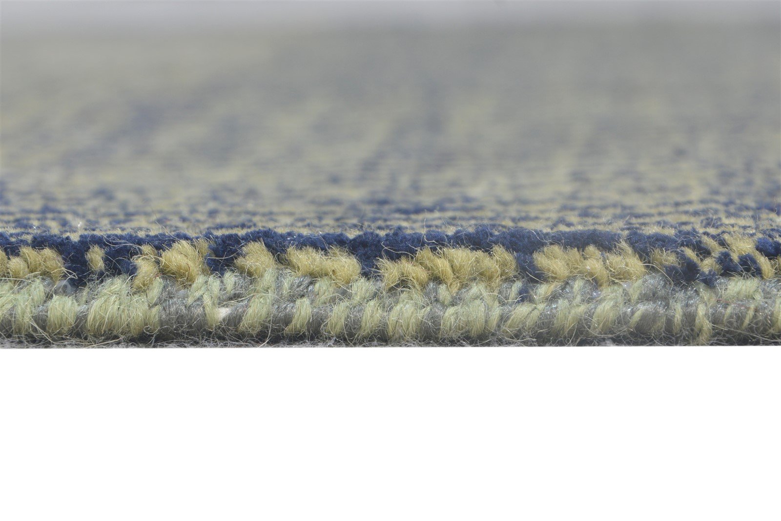 4X6 Rug Wool Charcoal Modern Hand Knotted Agra Grass Trellis Room Size Carpet 7864589123733
