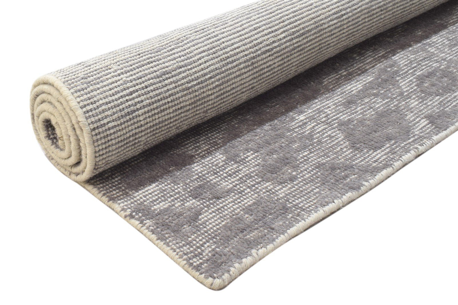 5' X 6' Rug Wool Brown Modern Handloom Scandinavian Abstract Room Size Carpet 7864152227989
