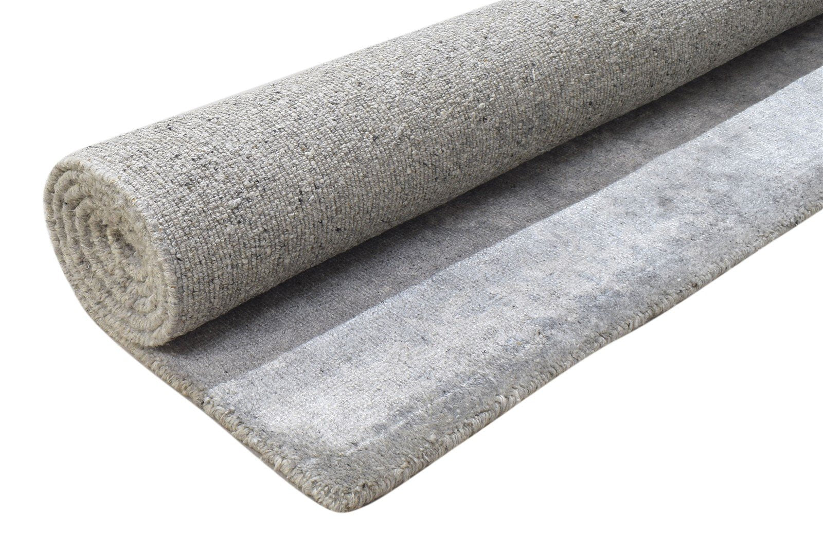 5' X 7' Rug Silk Dark Grey Modern Handloom French Floral Room Size Carpet 7864153538709