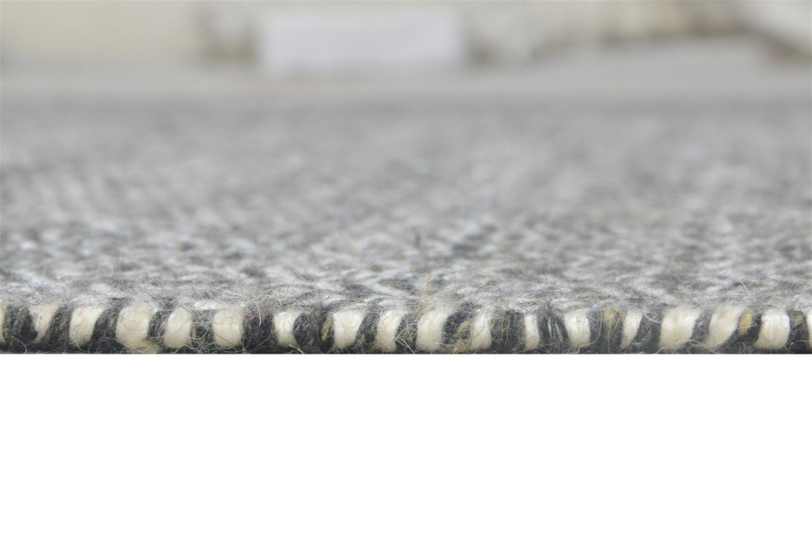 5' X 7' Rug Silk Grey Modern Dhurrie Scandinavian Solid Room Size Carpet 7864482005141