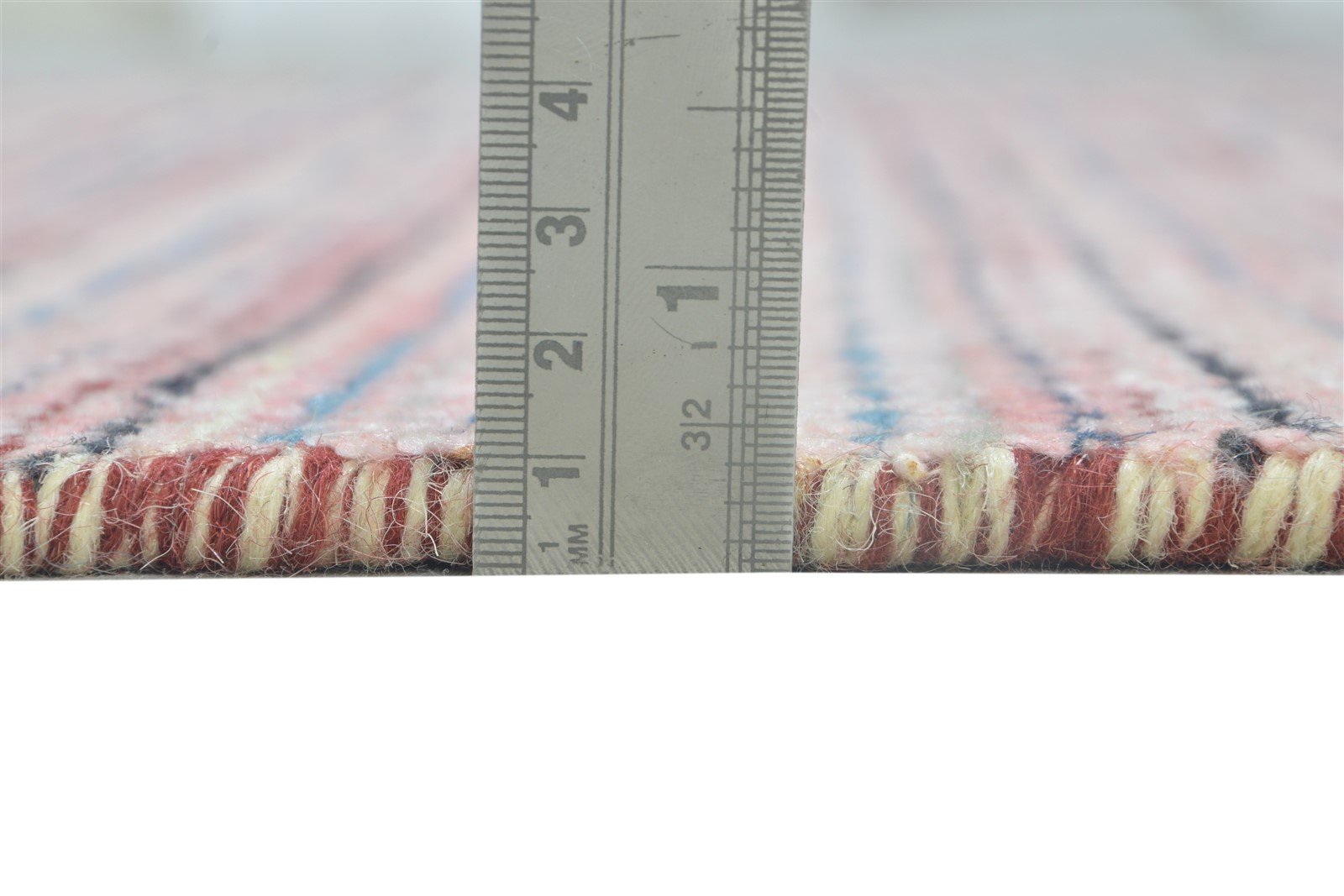 5' X 7' Rug Silk Pink Modern Handloom Scandinavian Striped Room Size Carpet 7864152817813