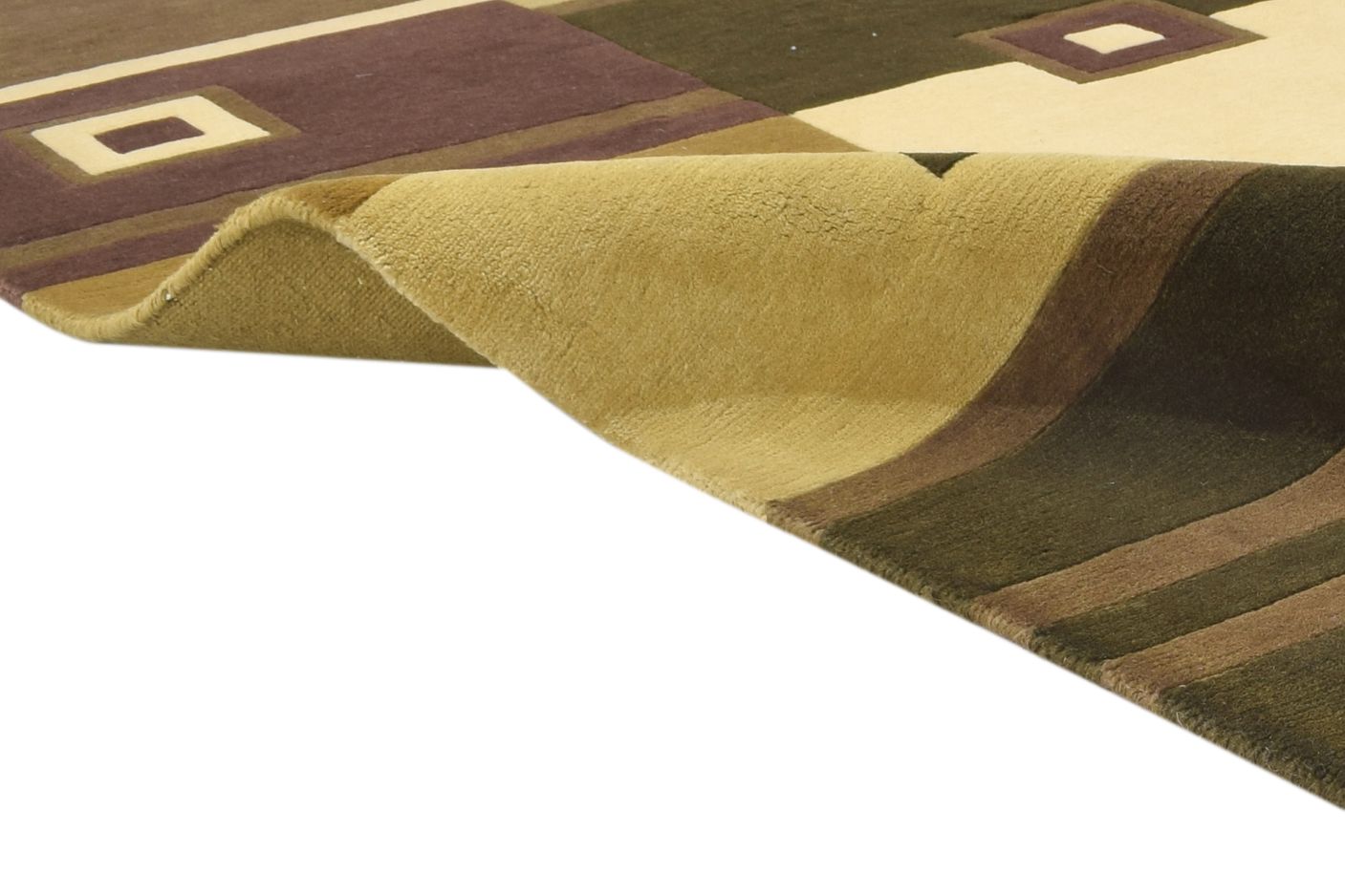 5' X 7' Rug Wool Brown Persian Hand Knotted Gabbeh Tribal Room Size Carpet 7864892915861