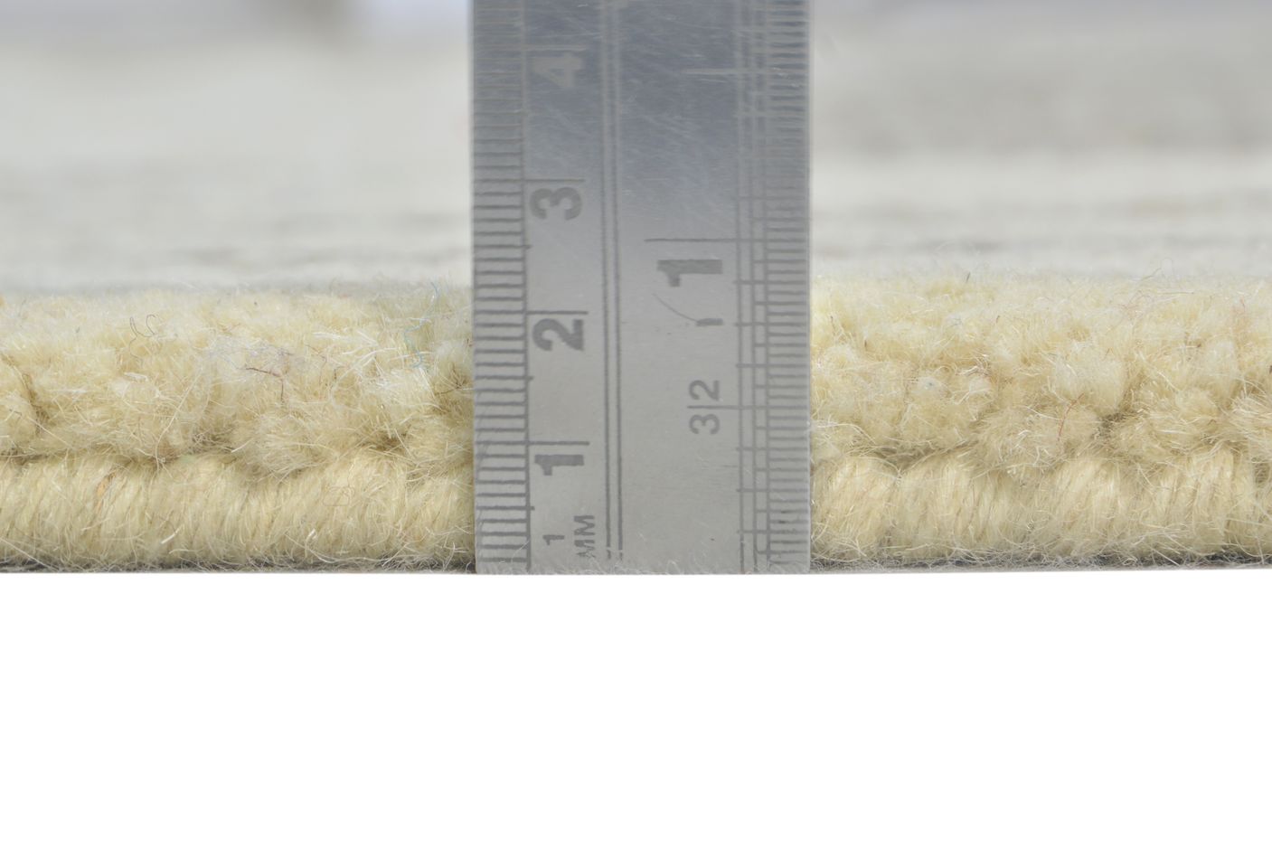 5' X 7' Rug Wool Cream Modern Tufted Scandinavian Abstract Room Size Carpet 7865009406101