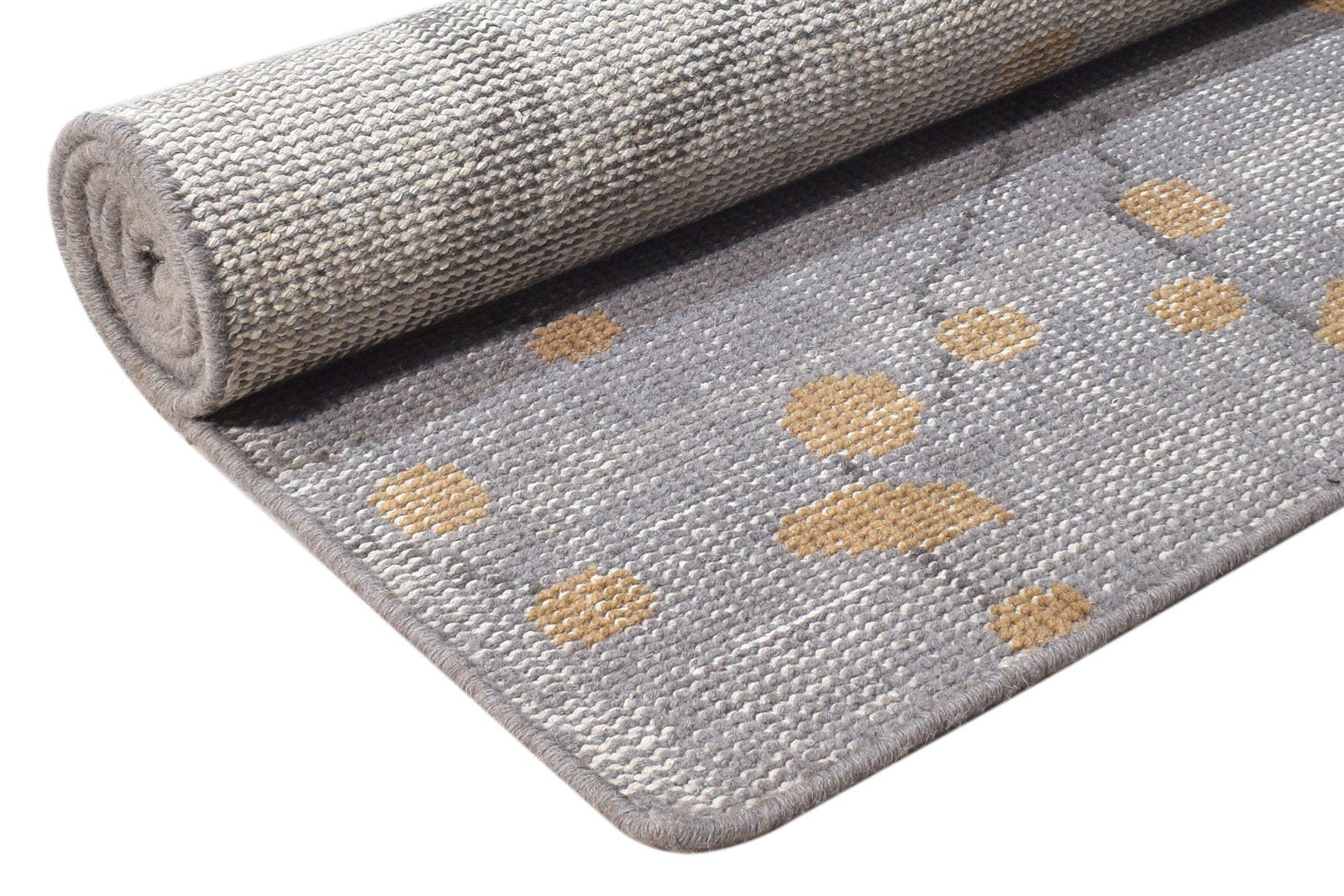 5' X 7' Rug Wool Grey Modern Hand Knotted French Floral Room Size Carpet 7864995643541