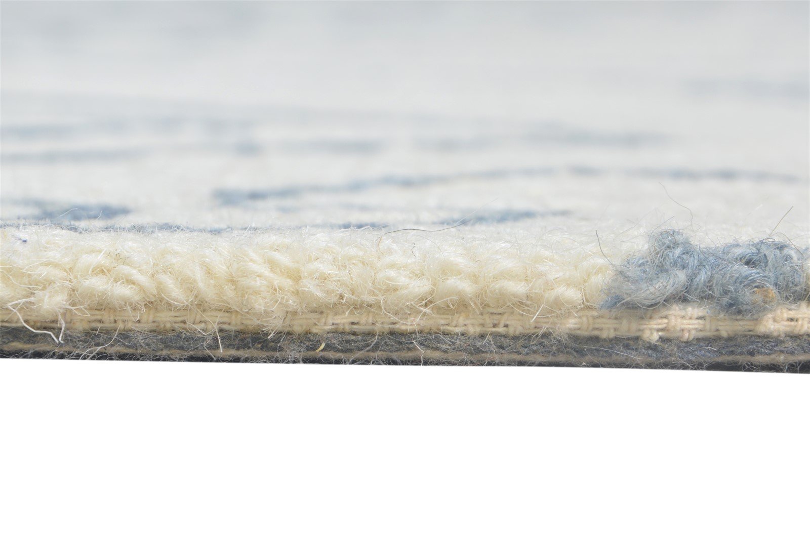 5' X 7' Rug Wool Ivory Modern Hand Tufted Scandinavian Floral Room Size Carpet 7865140740245