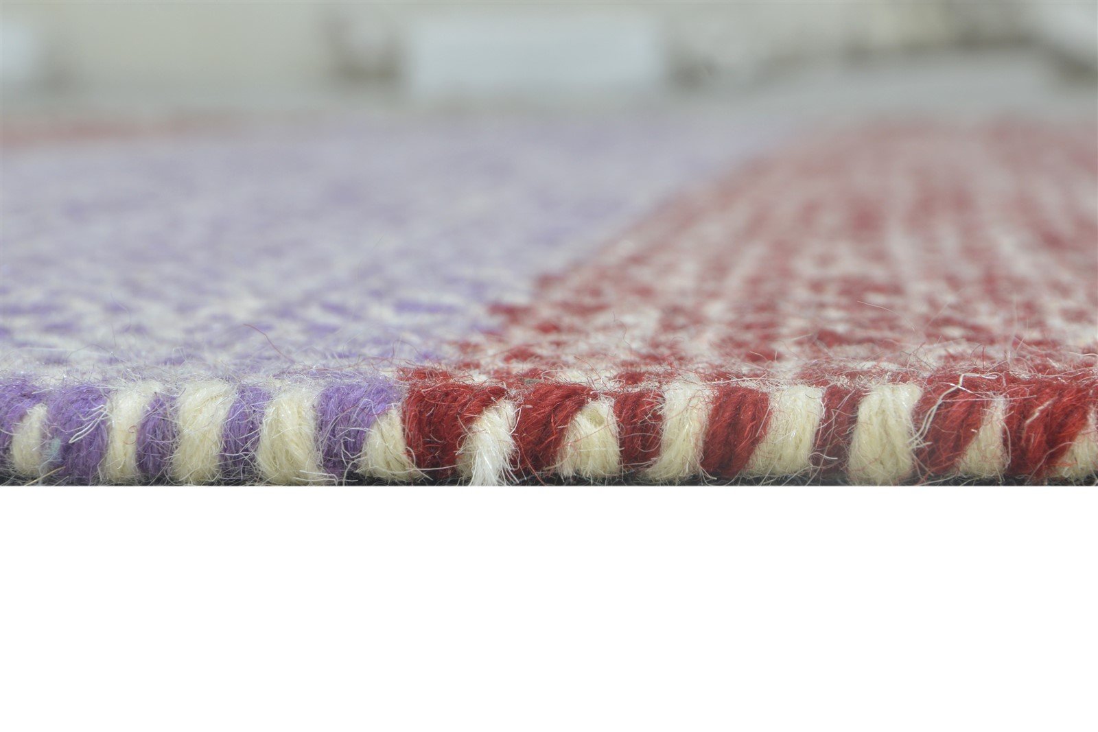 5' X 7' Rug Wool Multi Color Modern Dhurrie Bohemian Striped Room Size Carpet 7864487510165