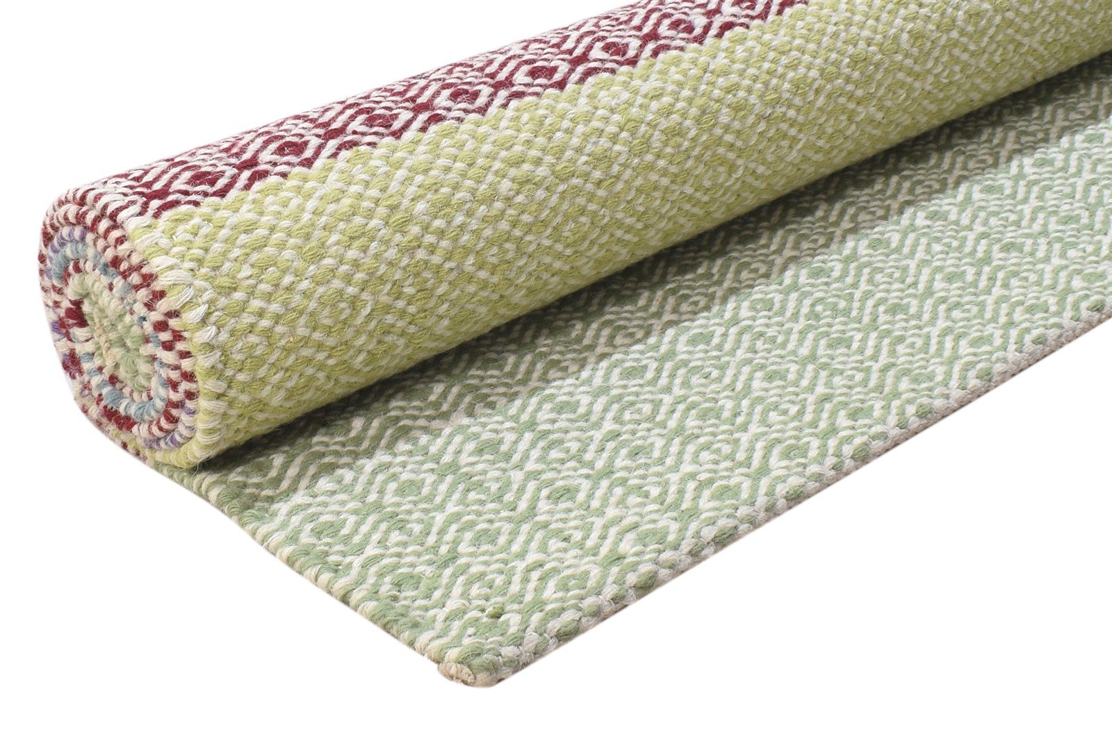5' X 7' Rug Wool Multi Color Modern Dhurrie Bohemian Striped Room Size Carpet 7864487510165