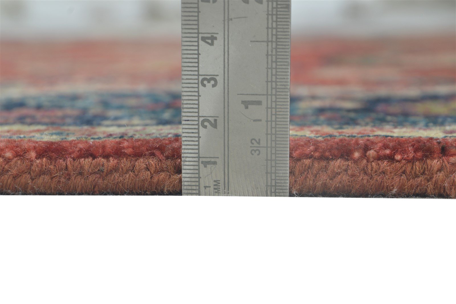 5' X 7' Rug Wool Red Persian Hand Knotted Kashan Oriental Room Size Carpet 7864321835157