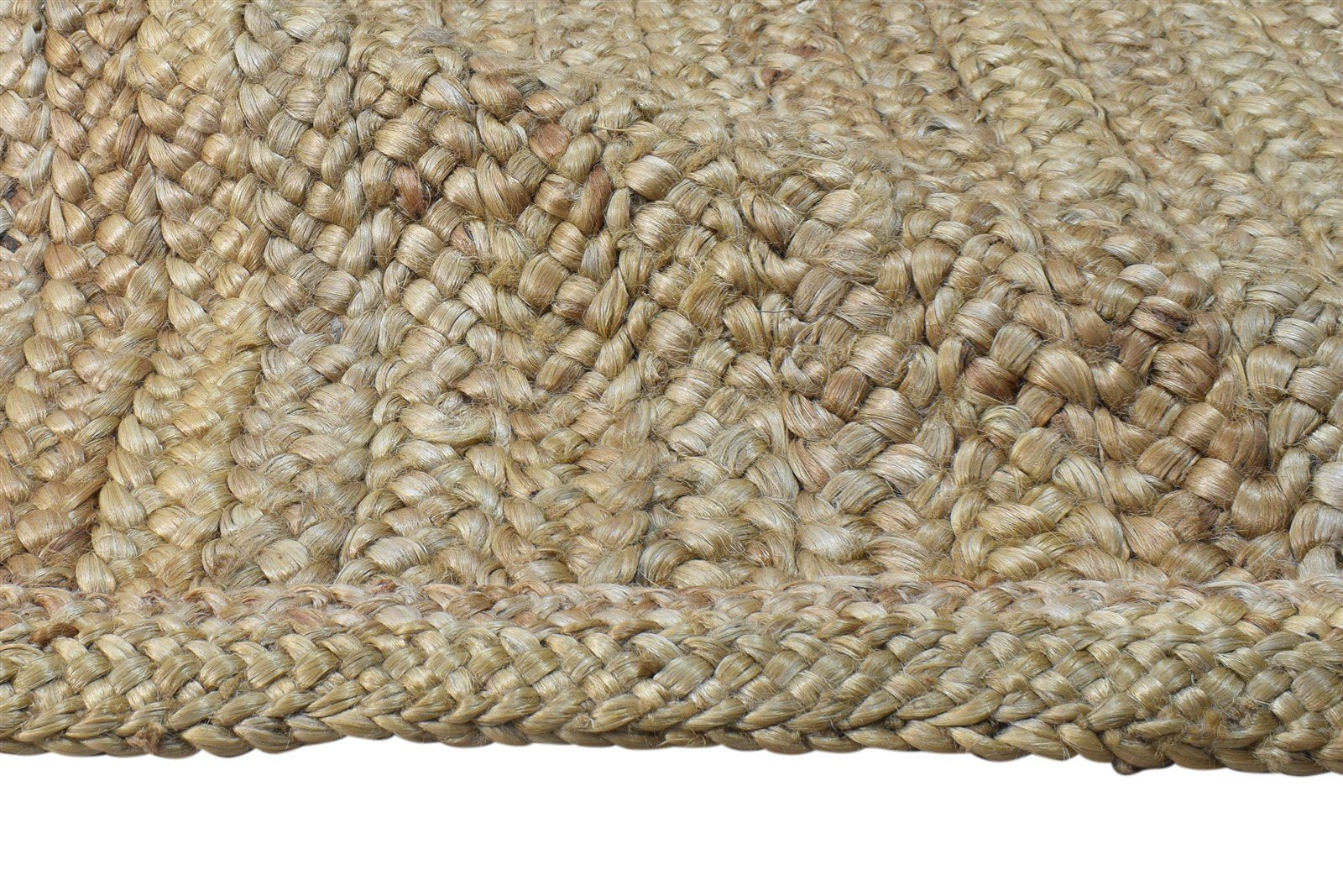 5' X 8' Rug Jute Beige Modern Hand Woven Scandinavian Solid Room Size Carpet 7865052954773